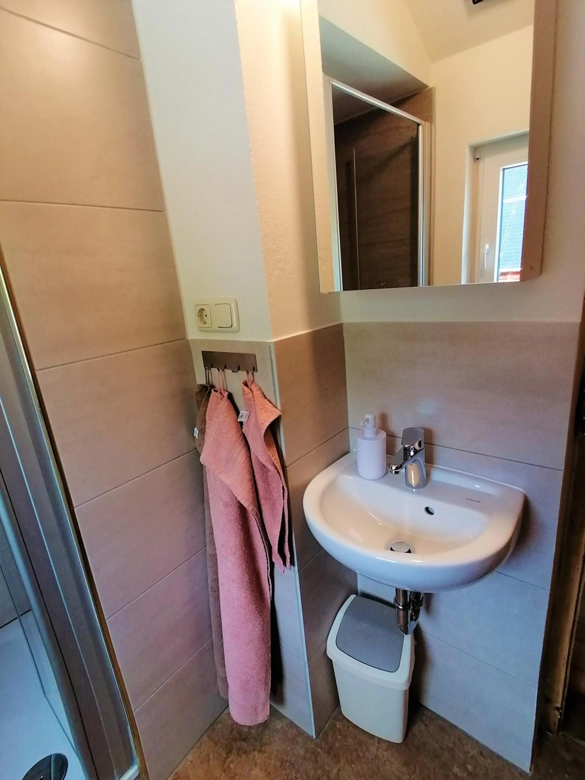 Bathroom in Pension Weinig