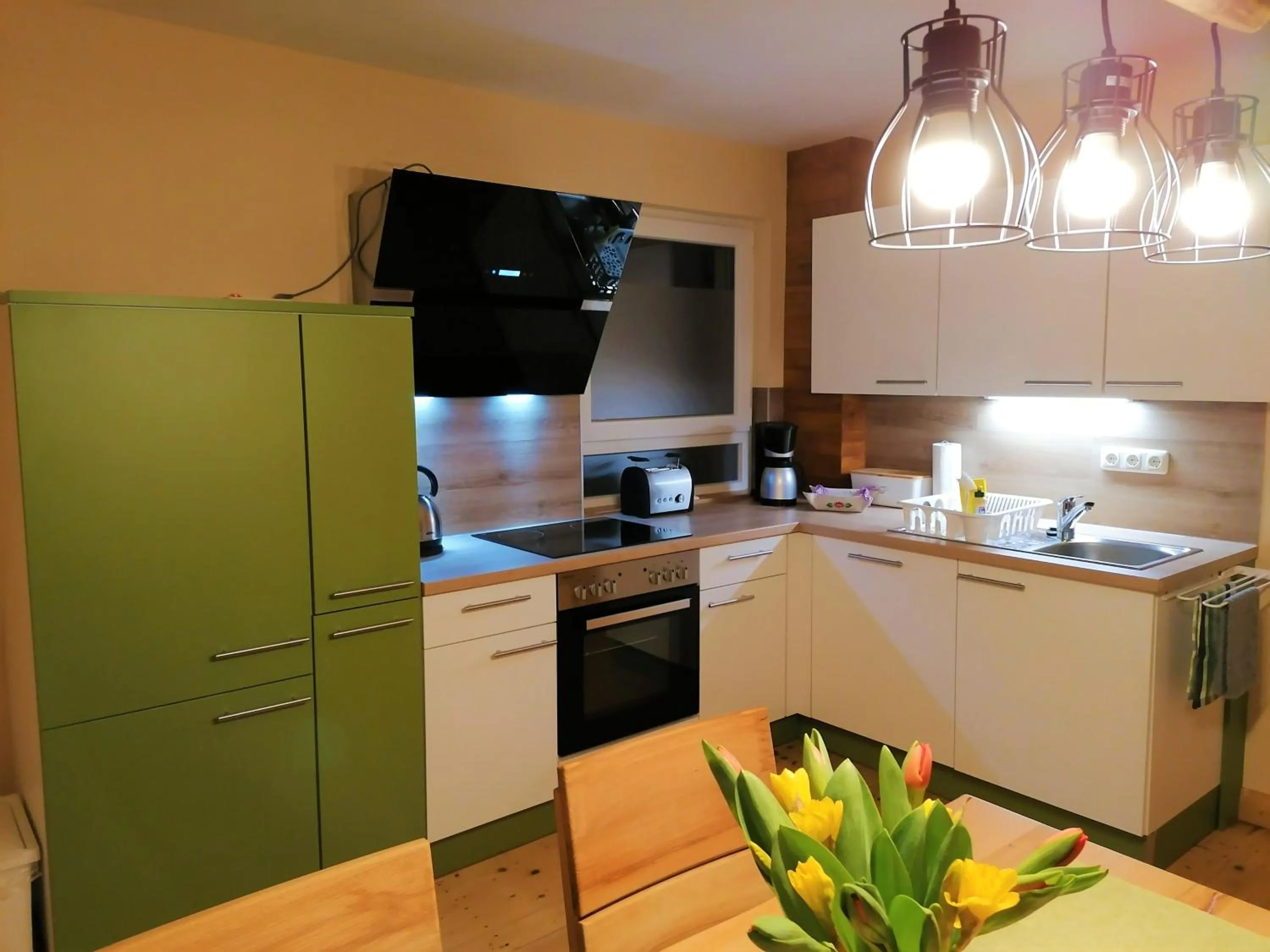 Kitchen or kitchenette in Pension Weinig