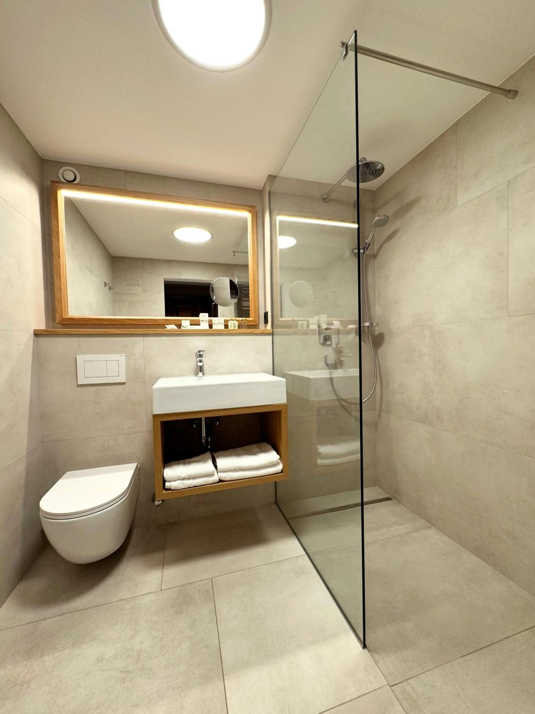 Shower in Hotel Hocheder