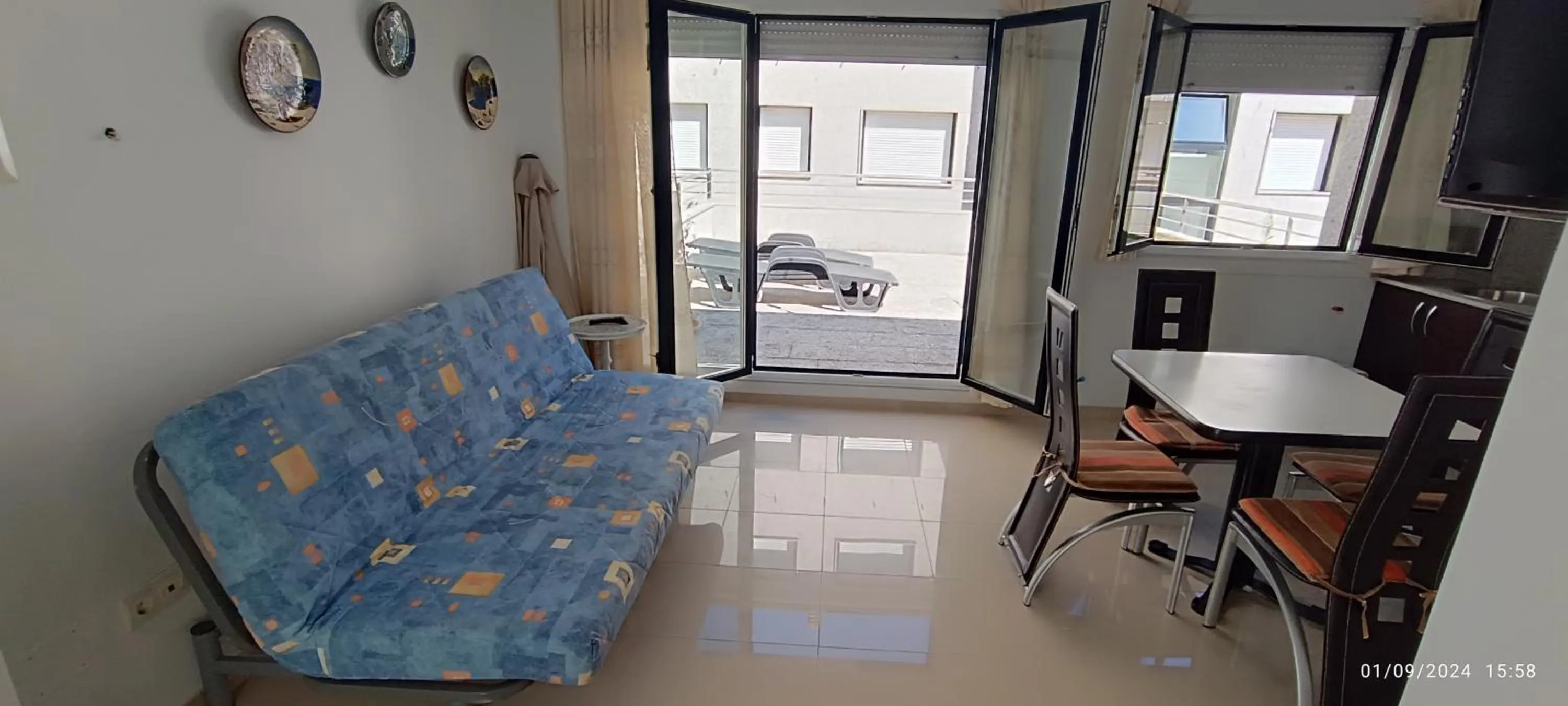 Kitchen or kitchenette in Hotel Brisa del Mar