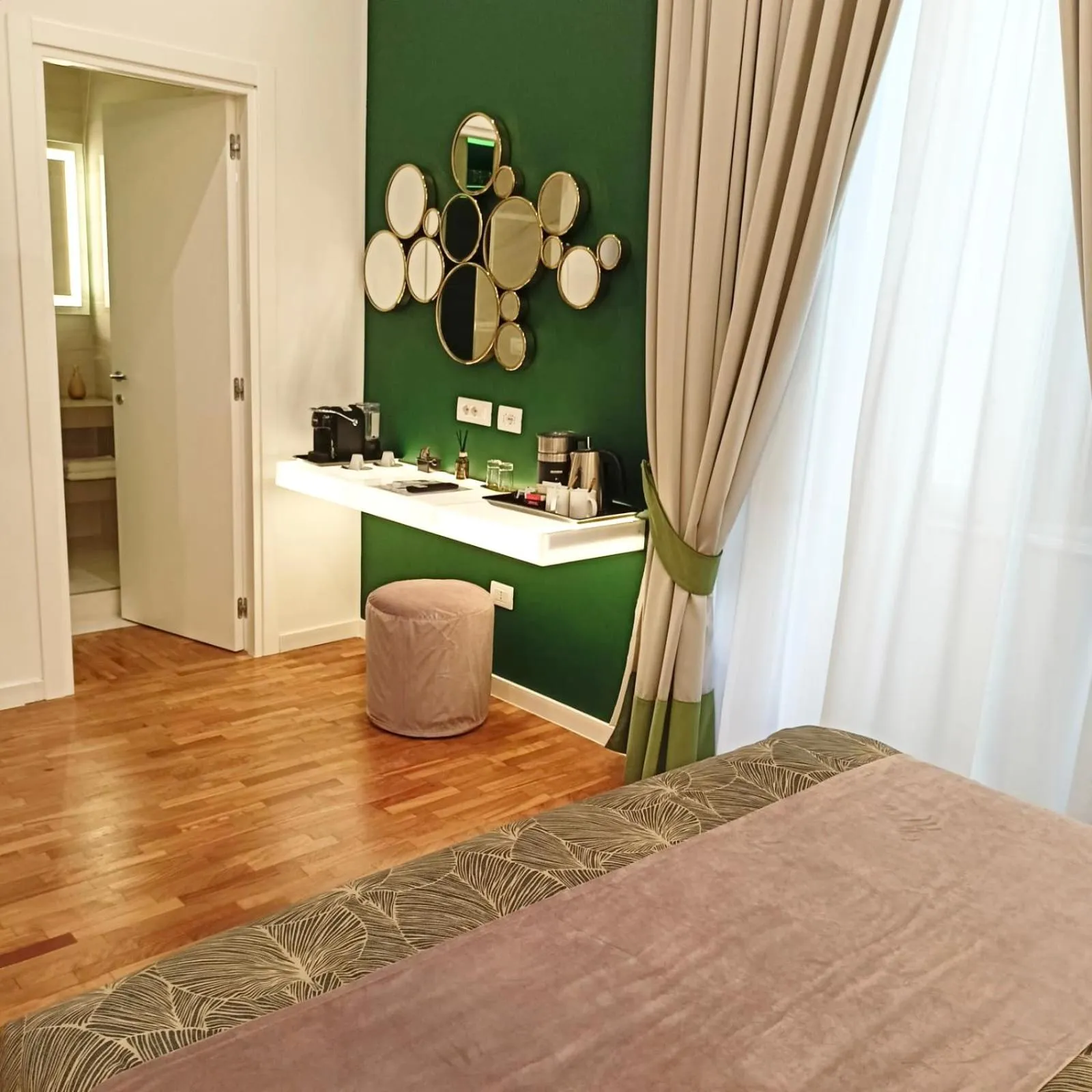 Bed in La Lepre felice-bovio