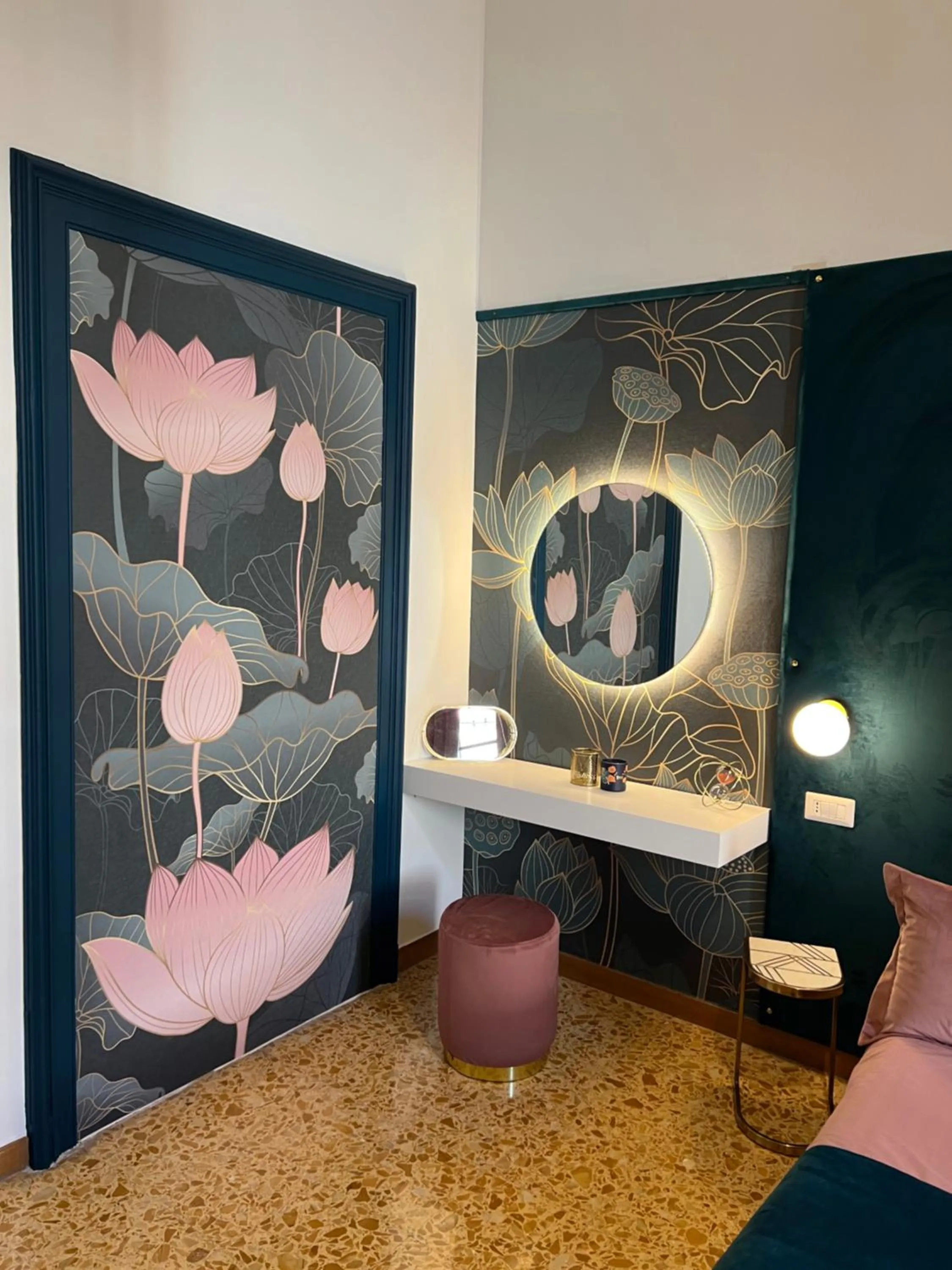 Bed in La Lepre felice-bovio