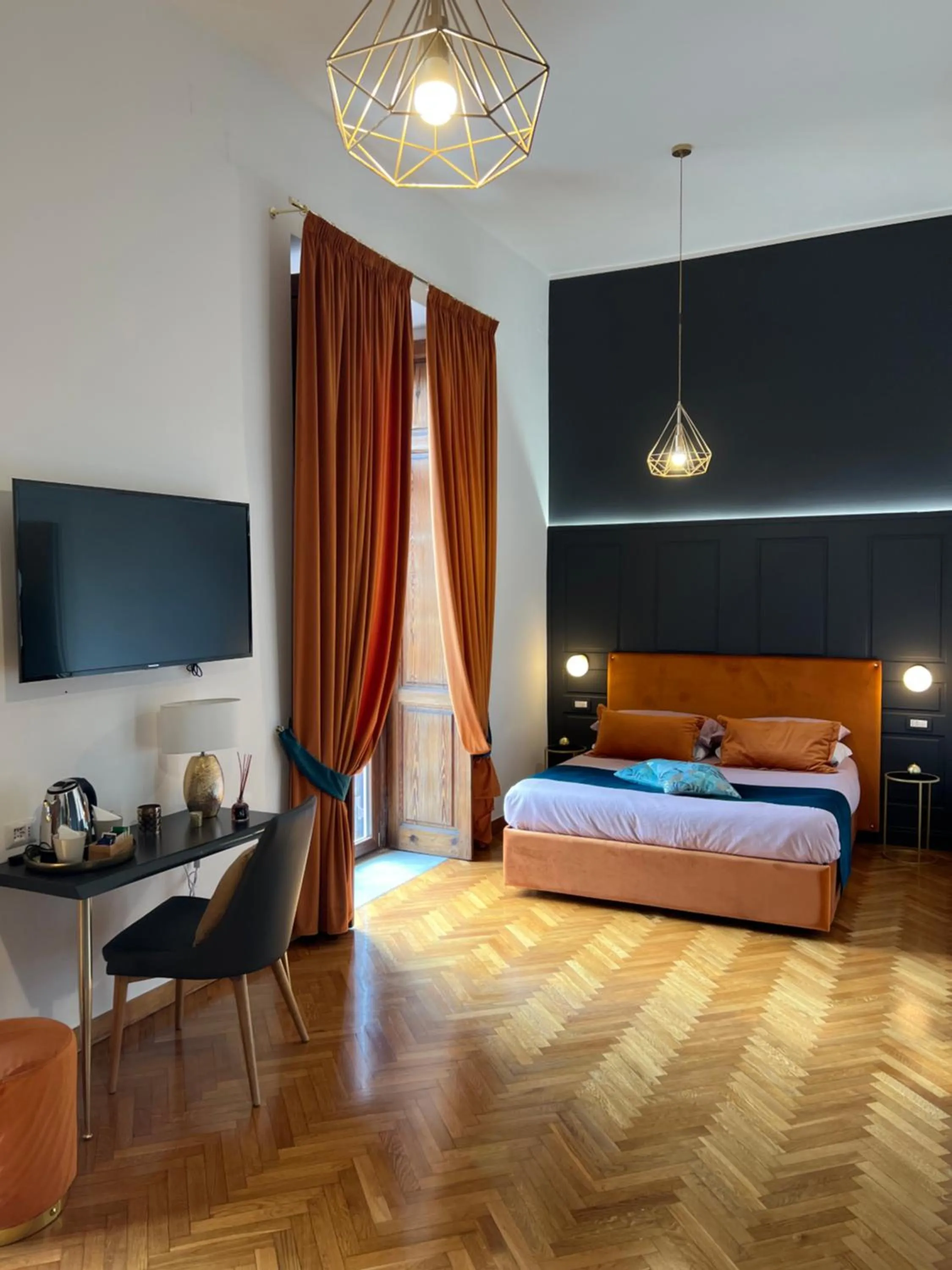 Bed in La Lepre felice-bovio