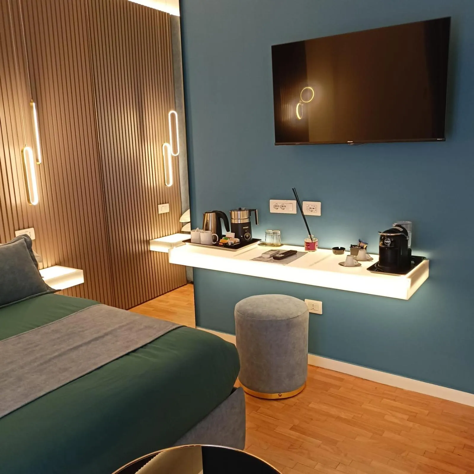 Bed in La Lepre felice-bovio