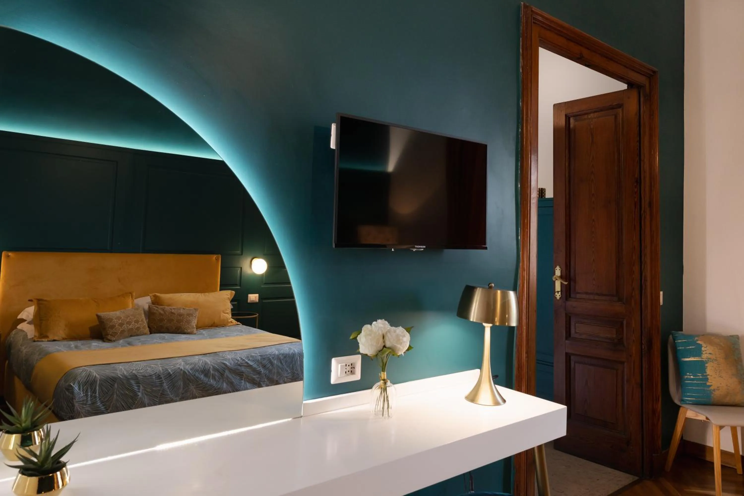 Bed in La Lepre felice-bovio