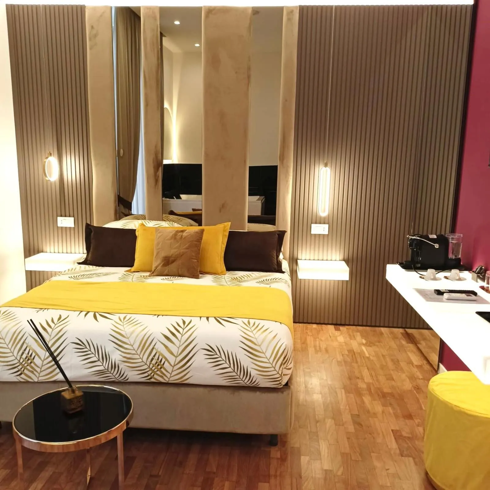 Bed in La Lepre felice-bovio