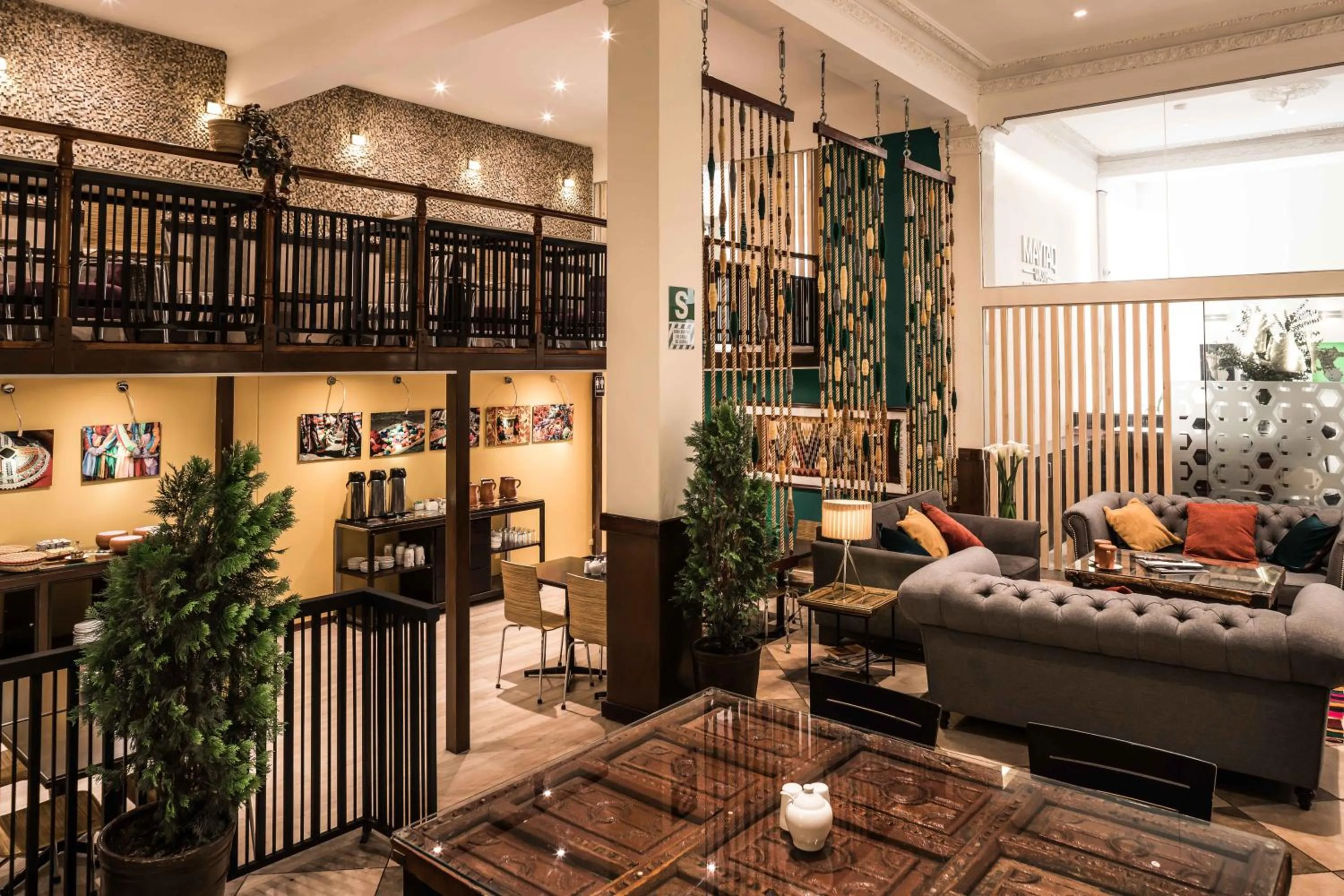 Lobby or reception in Maytaq Wasin Boutique Hotel