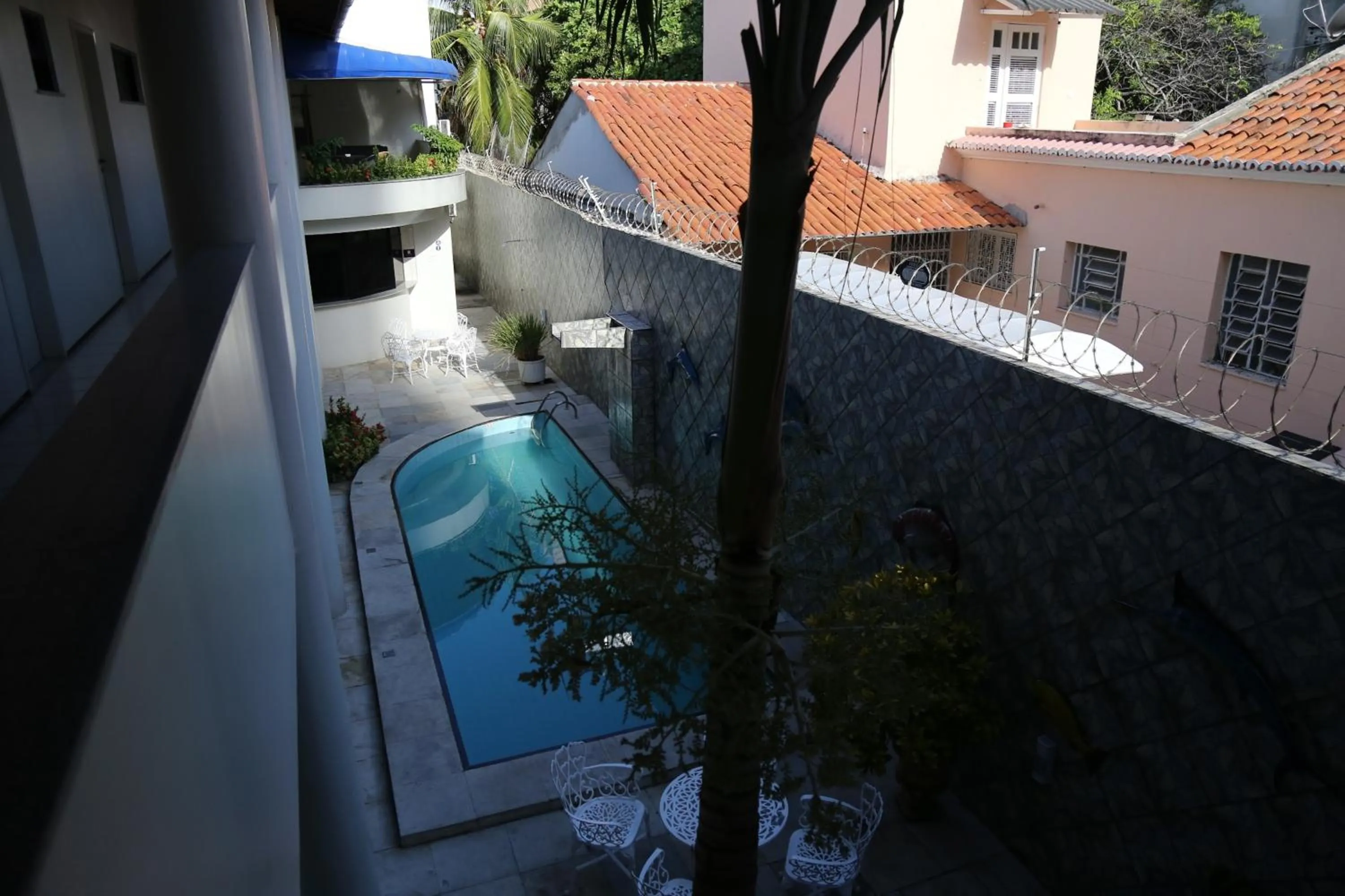 Pool view in Hotel Poyares