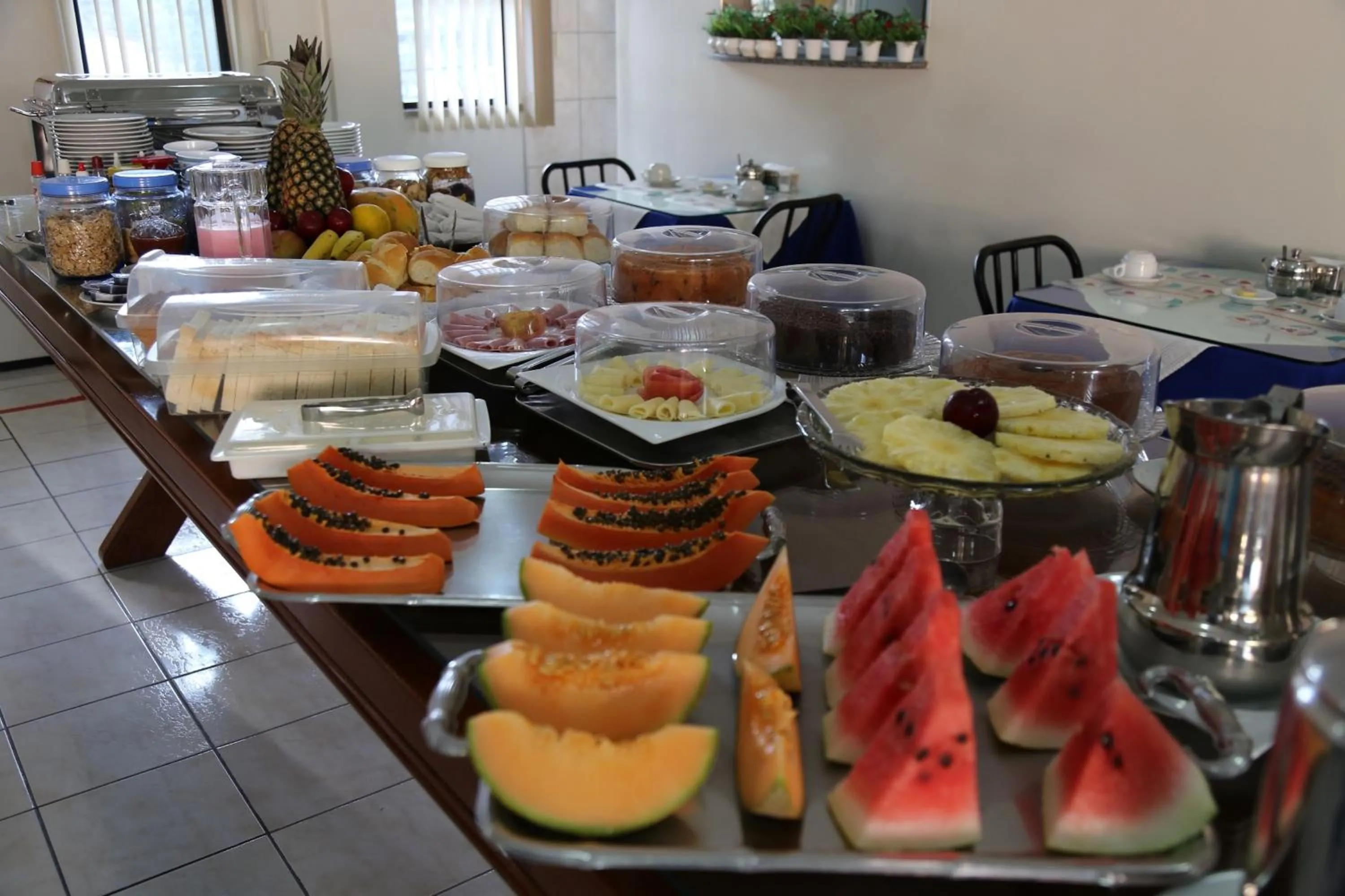 Buffet breakfast in Hotel Poyares