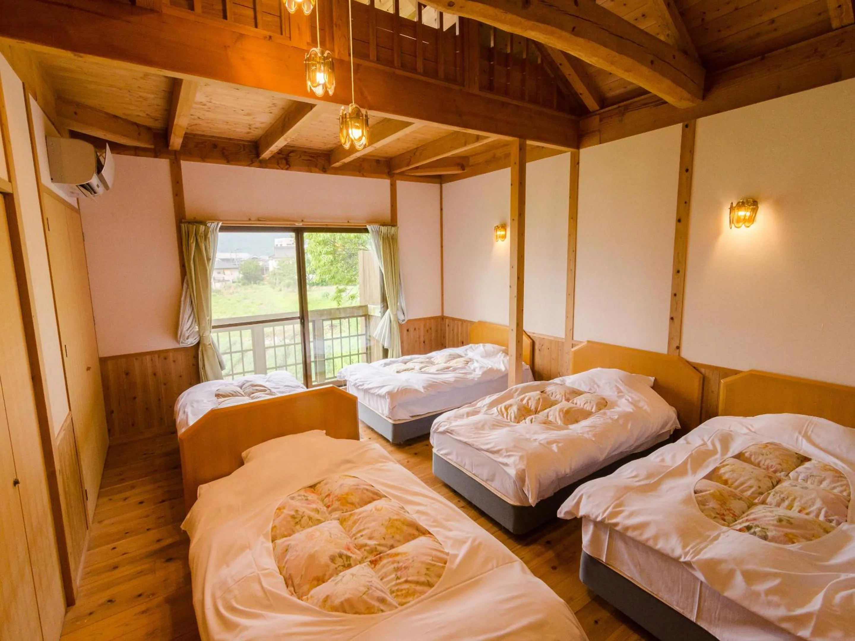 Bed in Ryokan Fukinoya