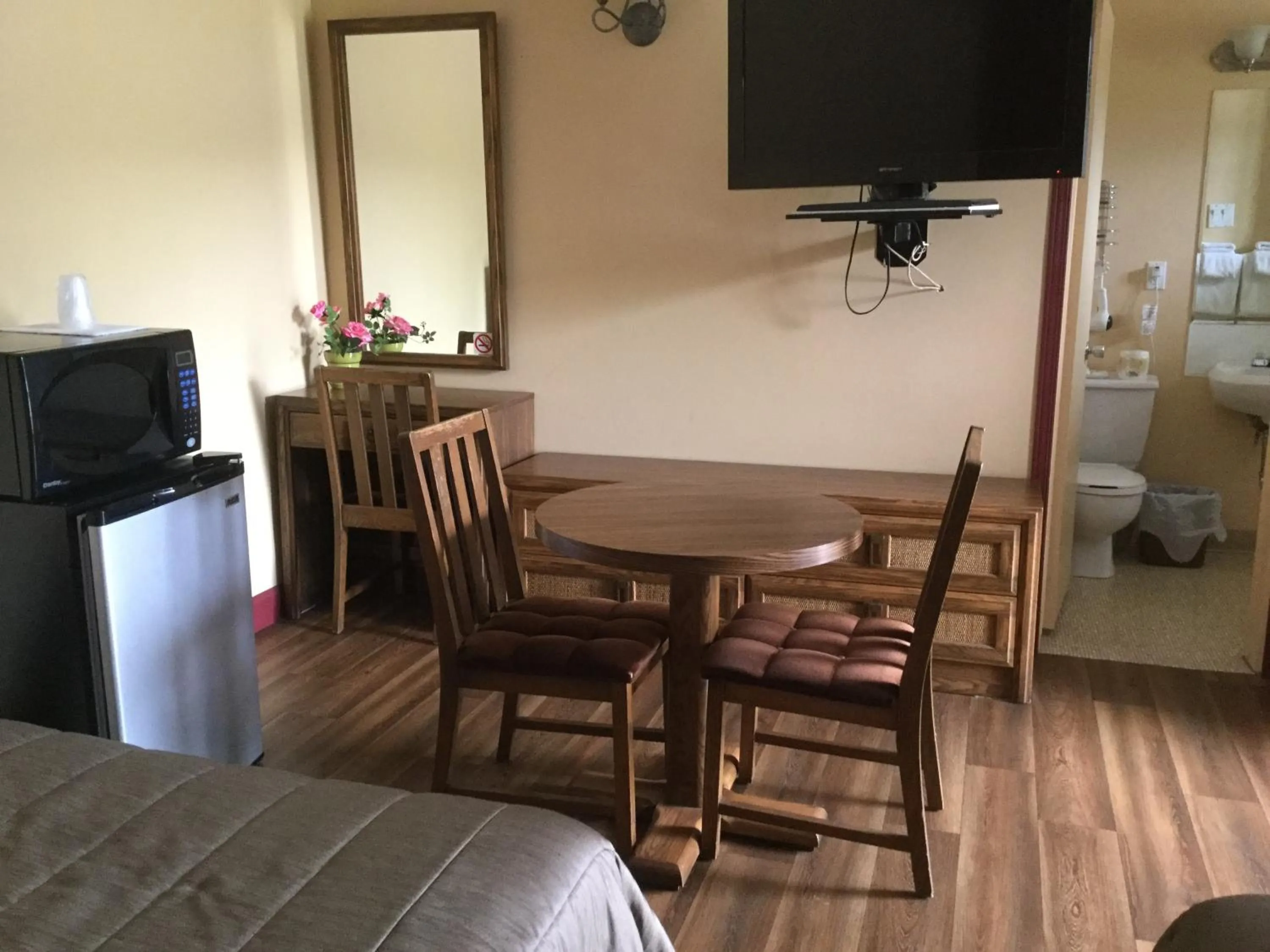 Dining area in Hotel Motel Hospitalité