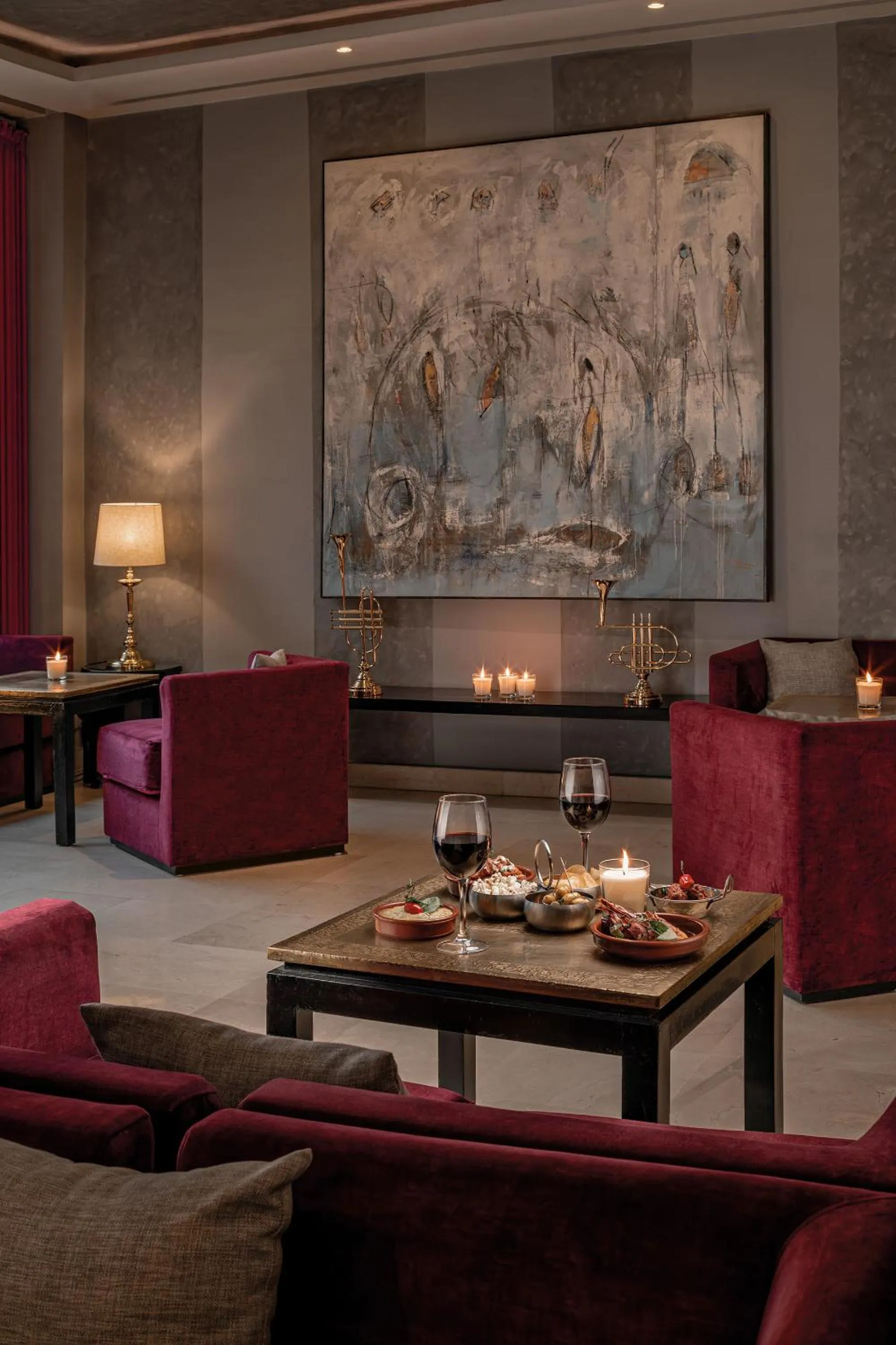 Lounge or bar in Red Hotel Marrakech