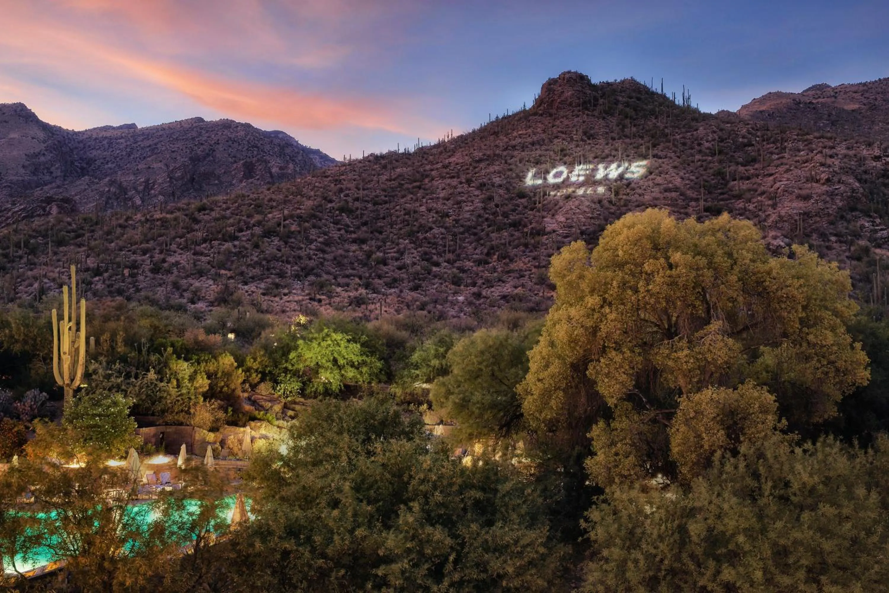 Logo/Certificate/Sign in Loews Ventana Canyon Resort