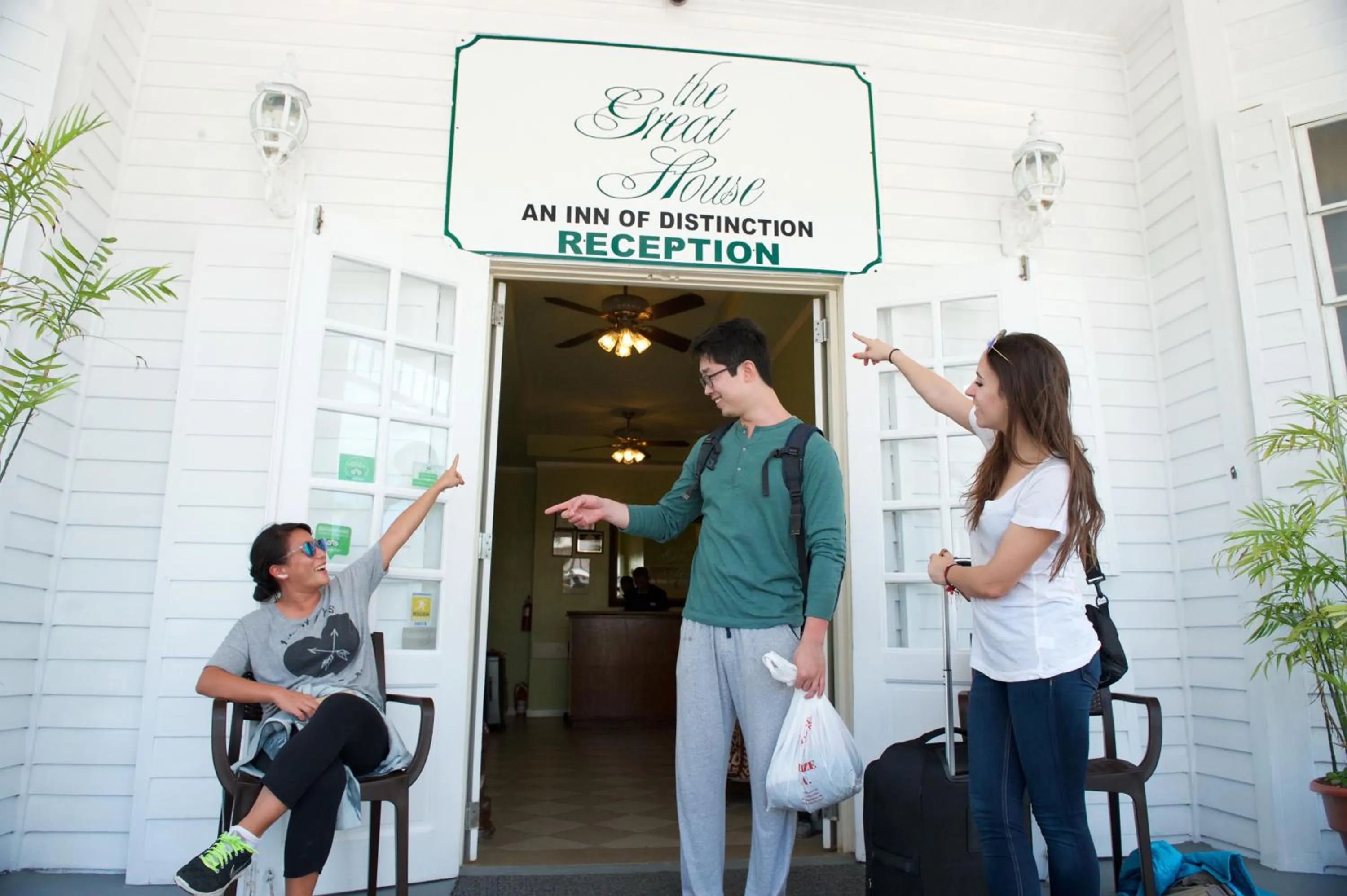 People in The Great House Inn