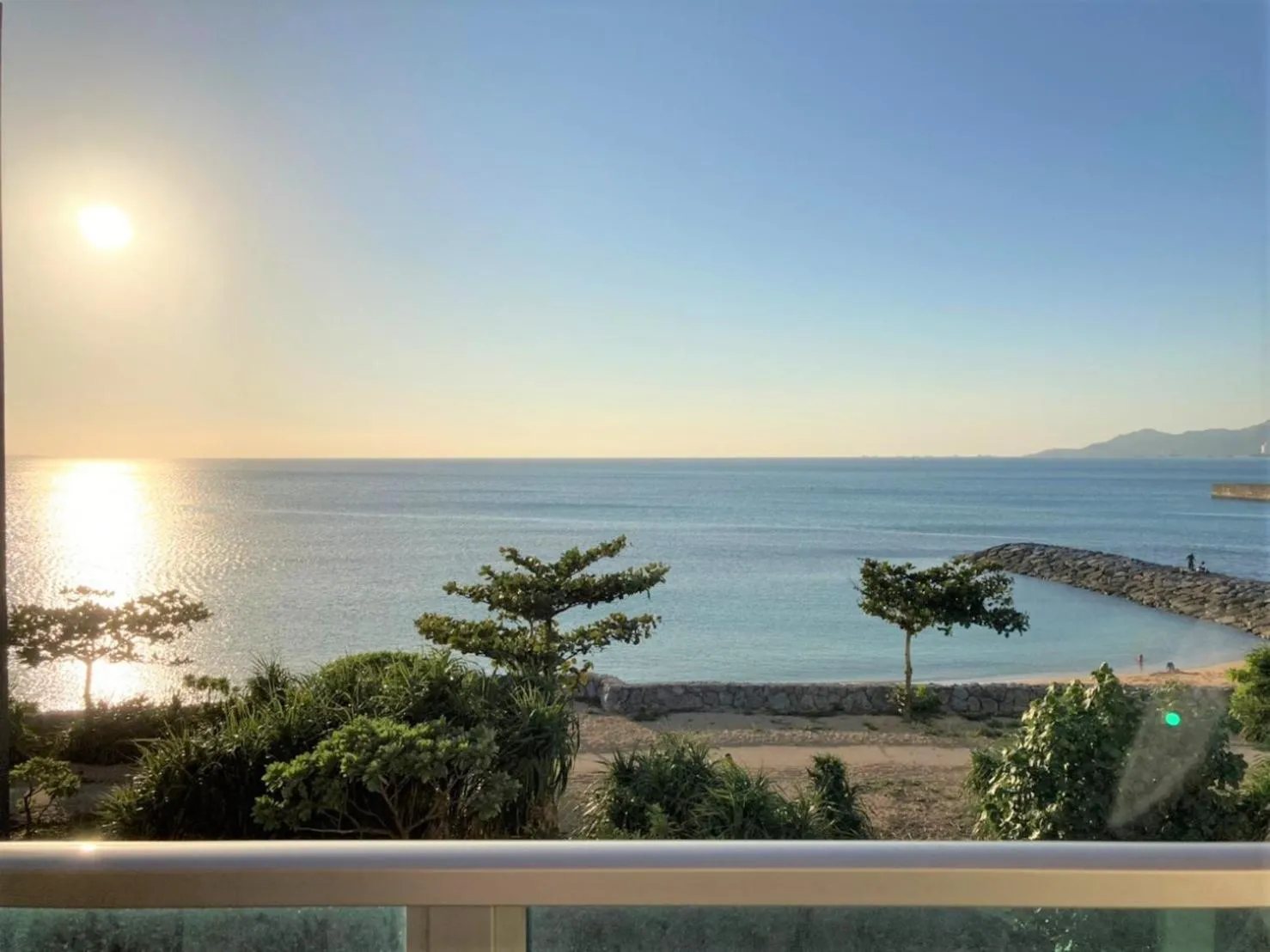 Balcony/Terrace in Hotel Sakurano Familia Nago