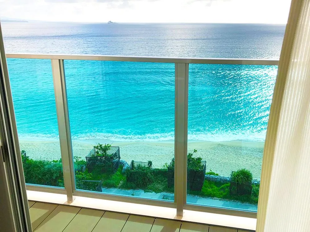 Sea view in Hotel Sakurano Familia Nago