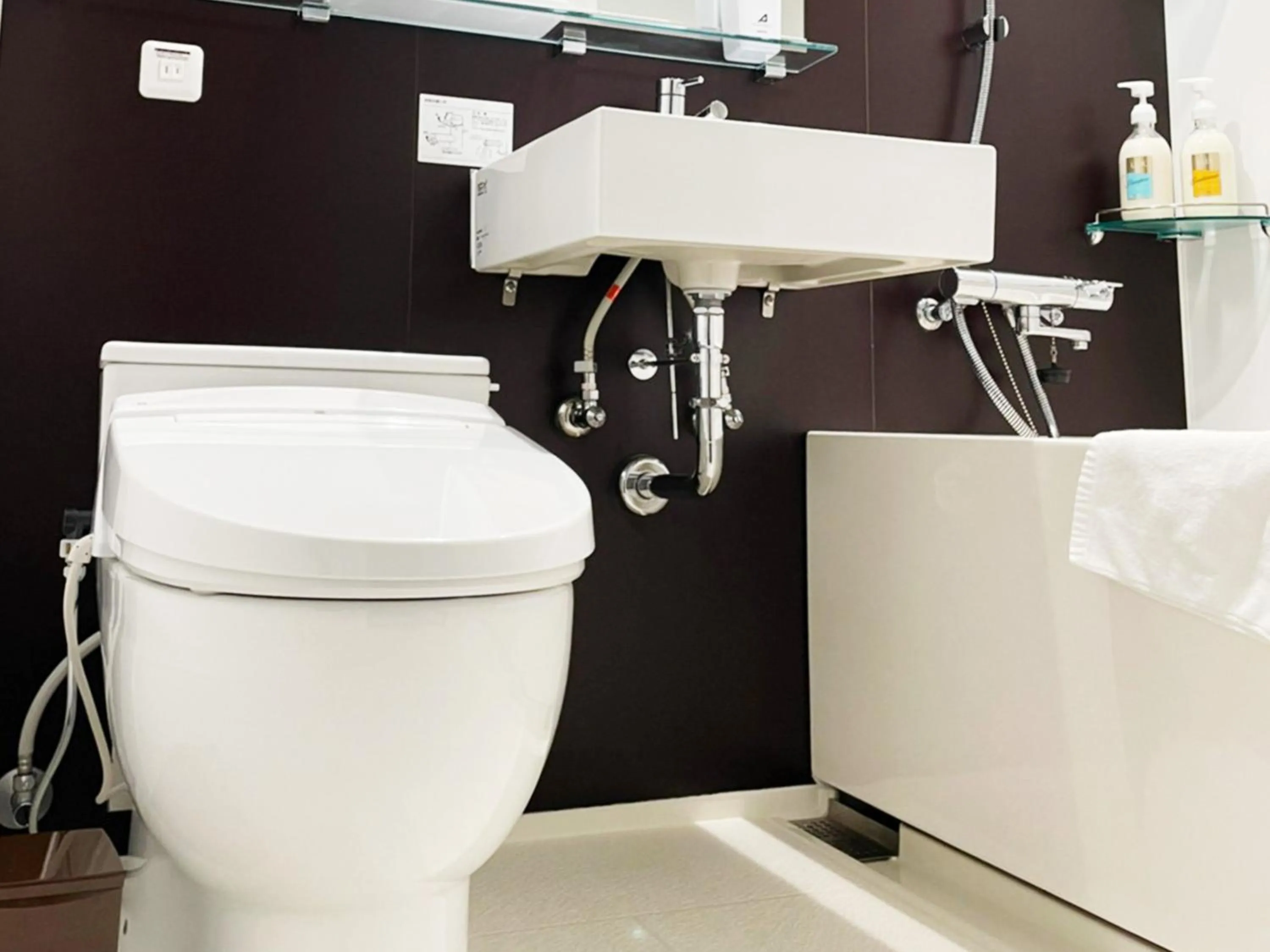 Toilet in Hotel Abest Grande Okayama