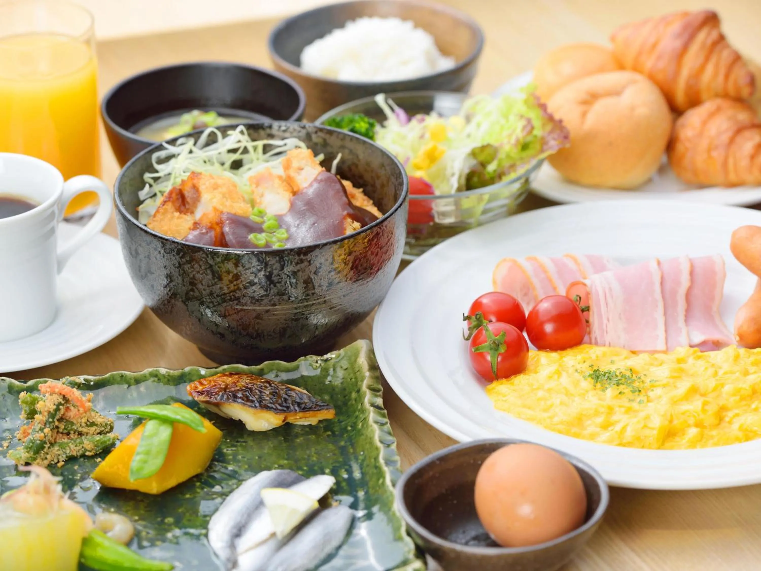 Breakfast in Hotel Abest Grande Okayama