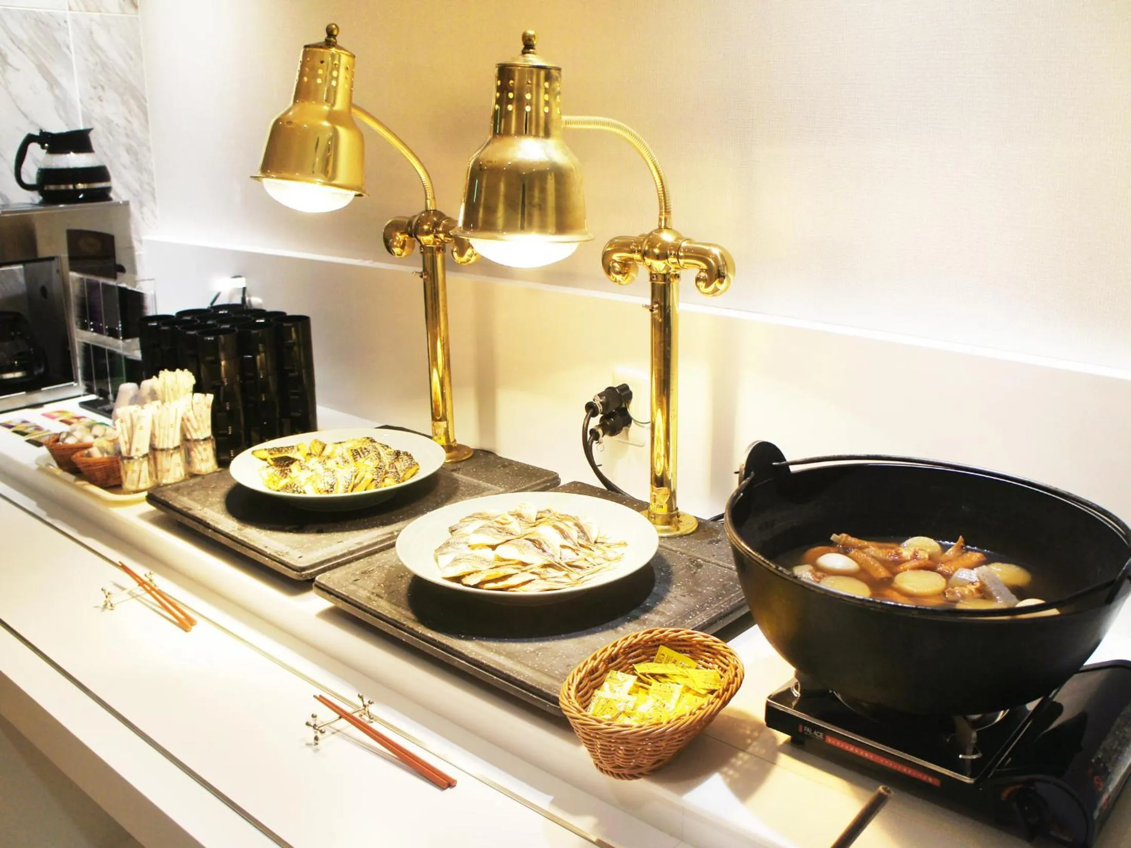 Buffet breakfast in Hotel Abest Grande Okayama