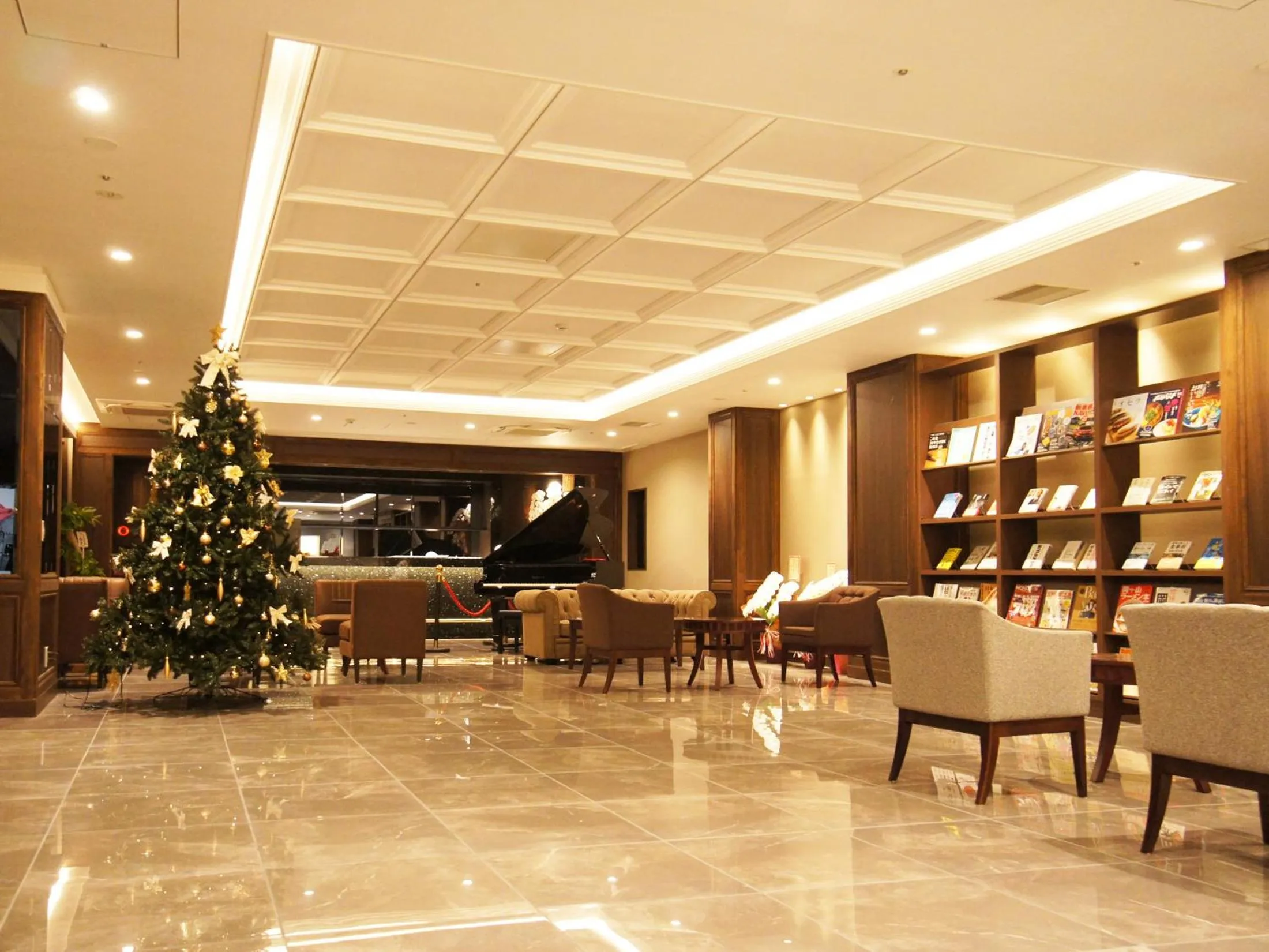 Lobby or reception in Hotel Abest Grande Okayama