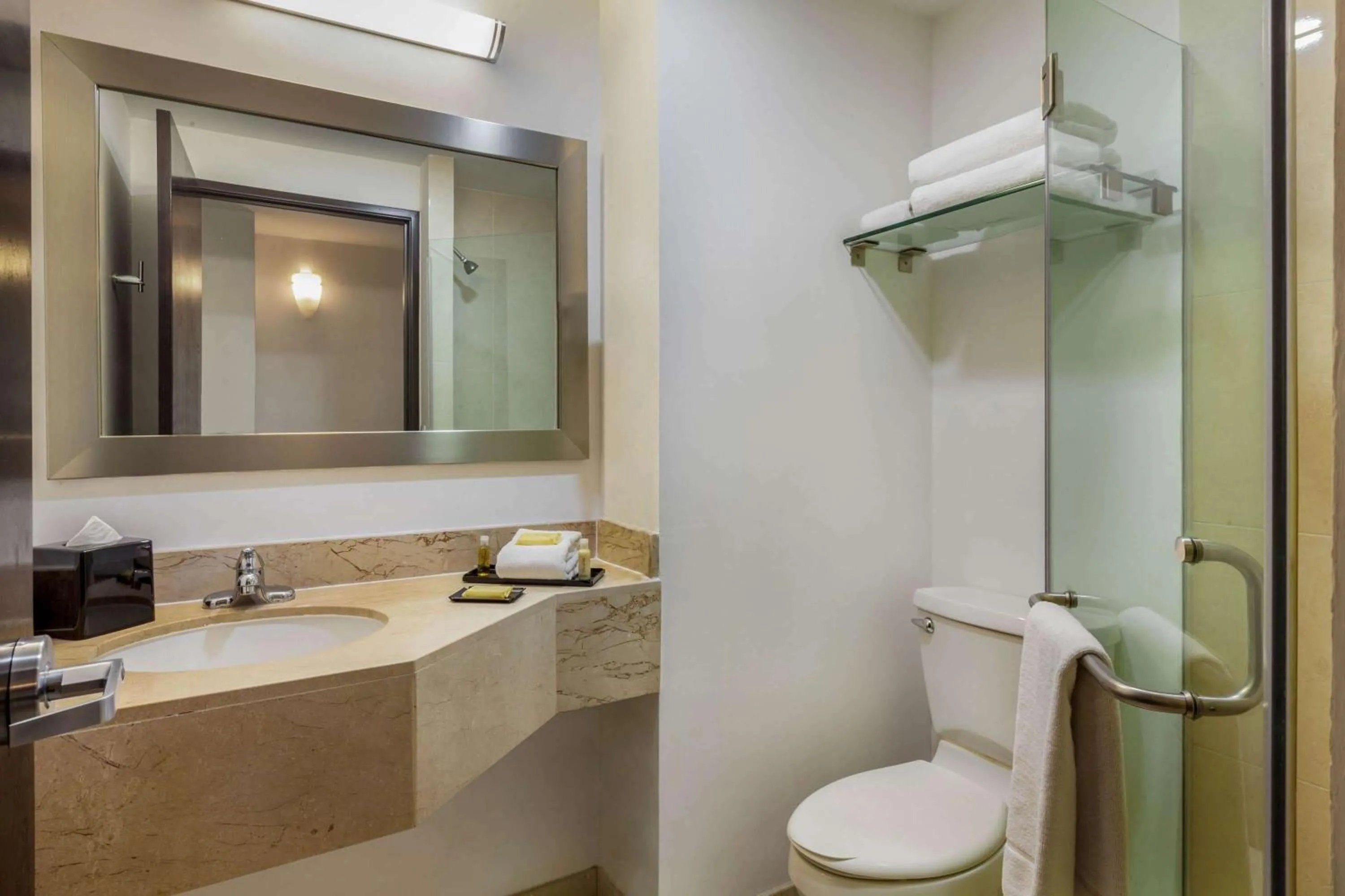 Bathroom in La Quinta by Wyndham Puebla Palmas Angelopolis