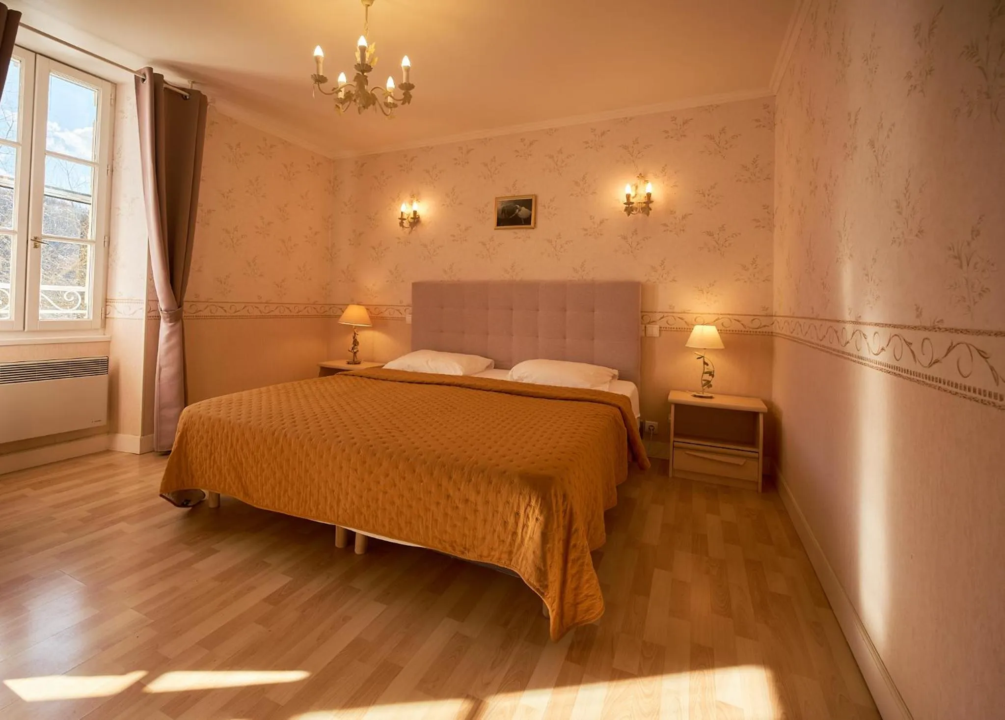 Bedroom, Bed in Les Magnolias holiday homes