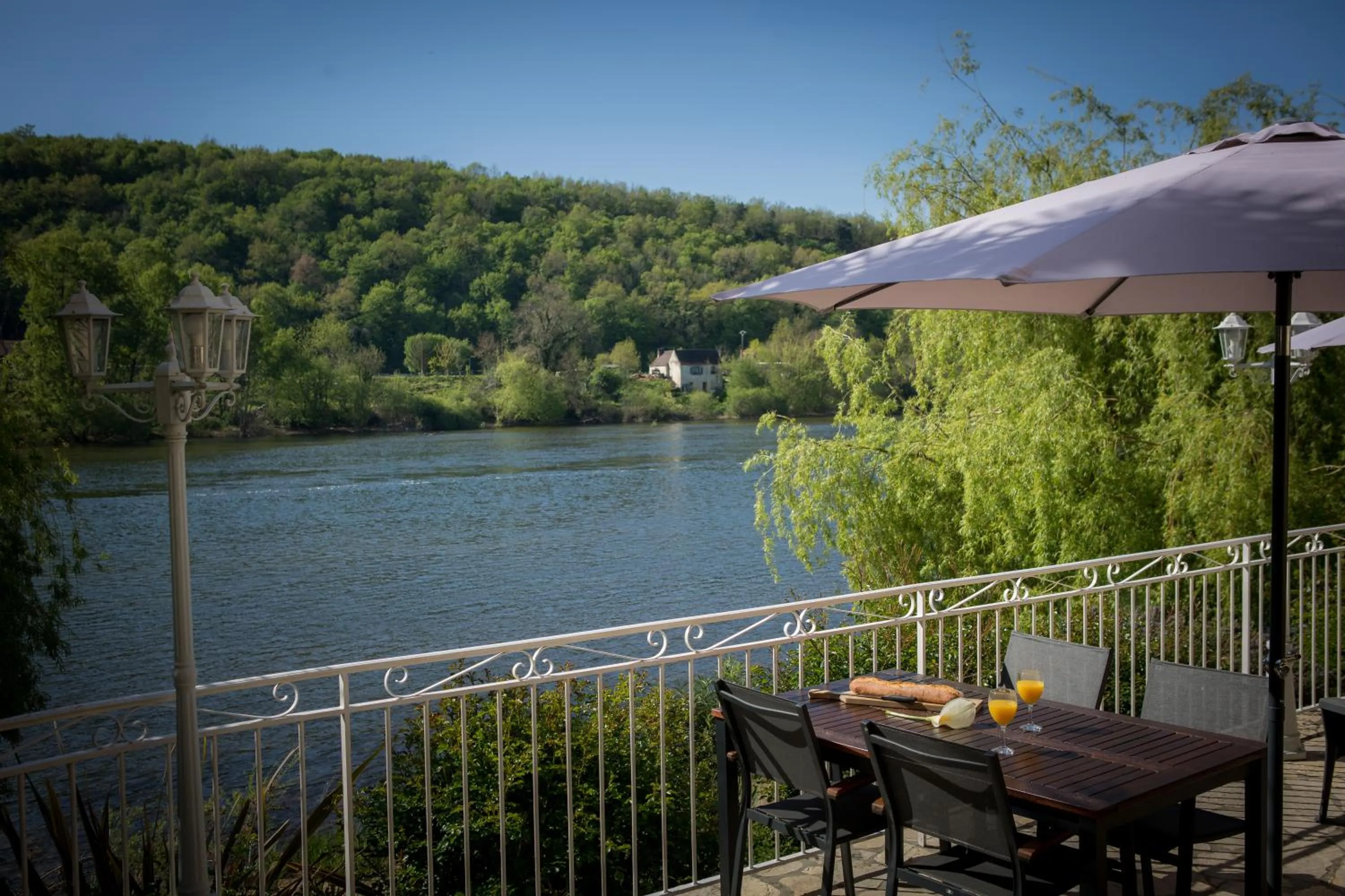 Balcony/Terrace in Les Magnolias holiday homes