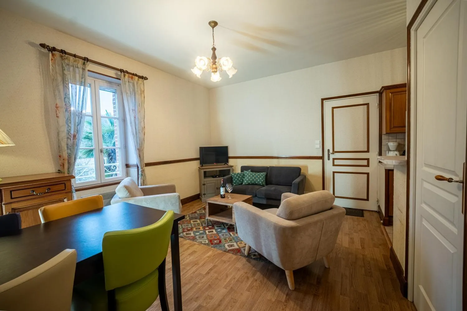 Living room in Les Magnolias holiday homes