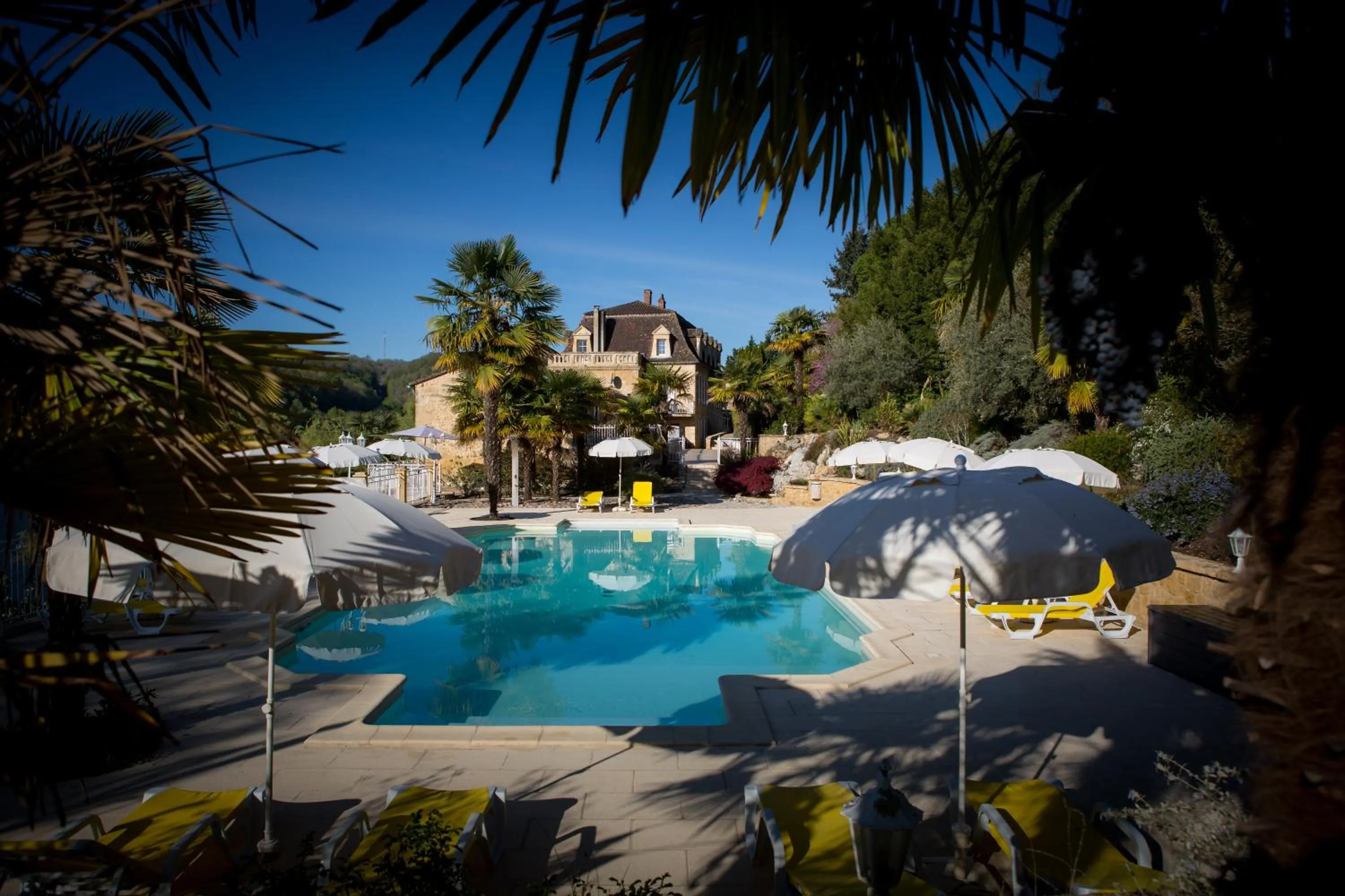 Swimming pool in Les Magnolias holiday homes