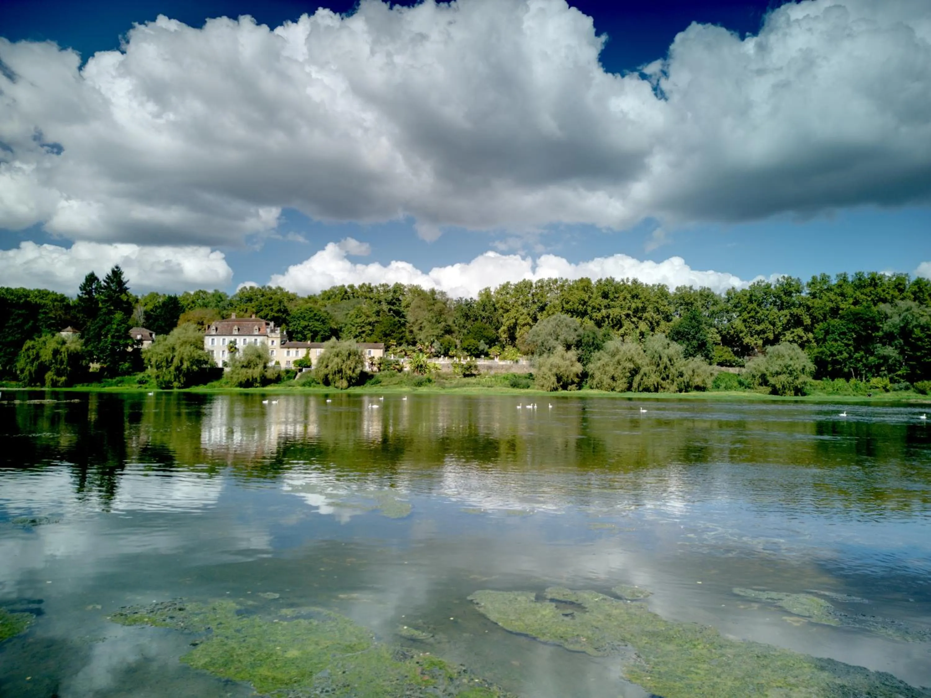 Property building in Les Magnolias holiday homes