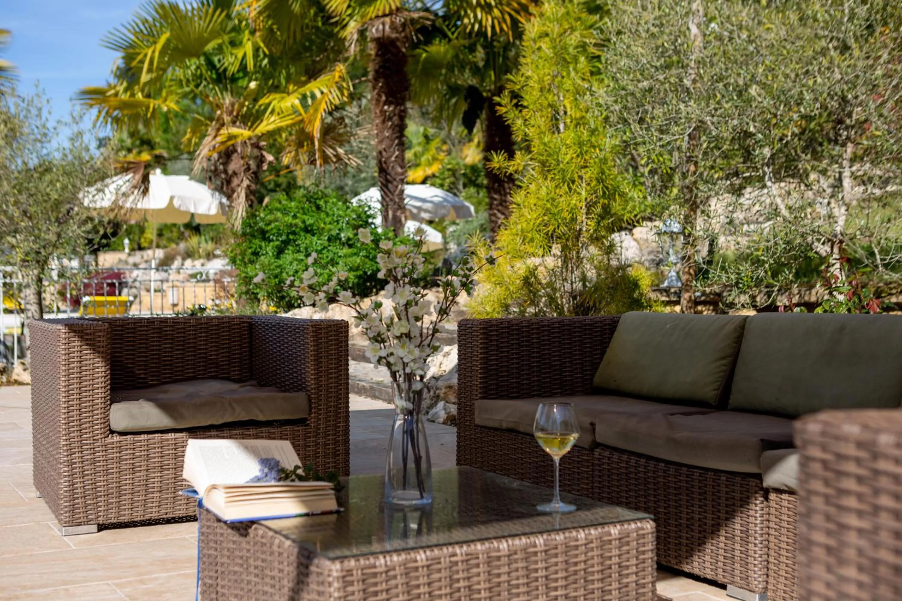 Balcony/Terrace in Les Magnolias holiday homes