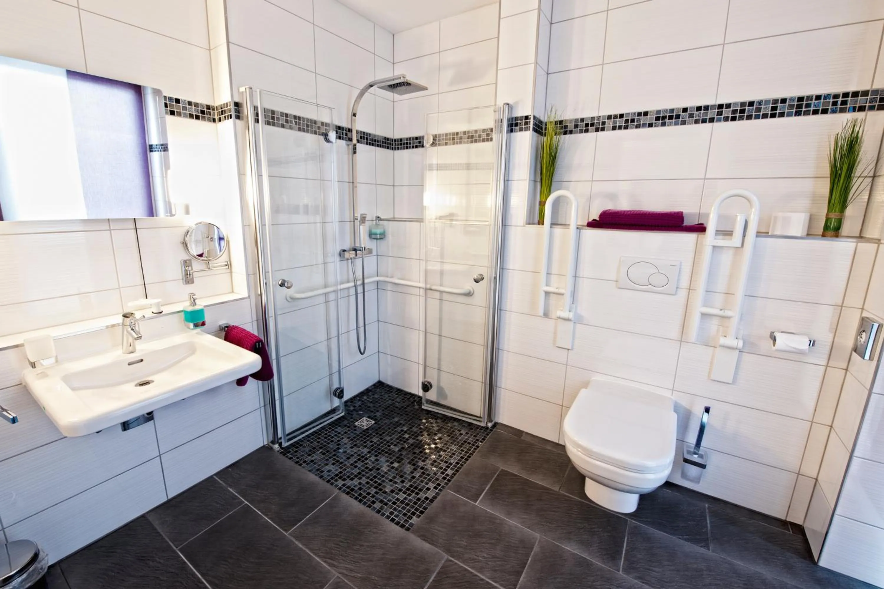 Bathroom in Hotel Jungstil