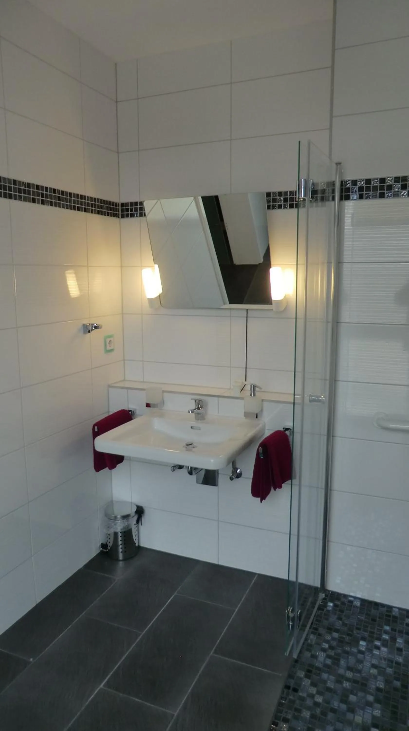 Bathroom in Hotel Jungstil