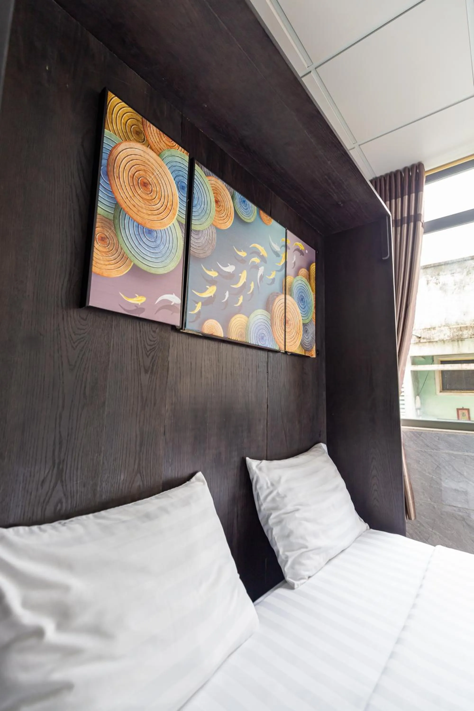 Bed in Cola's Homestay