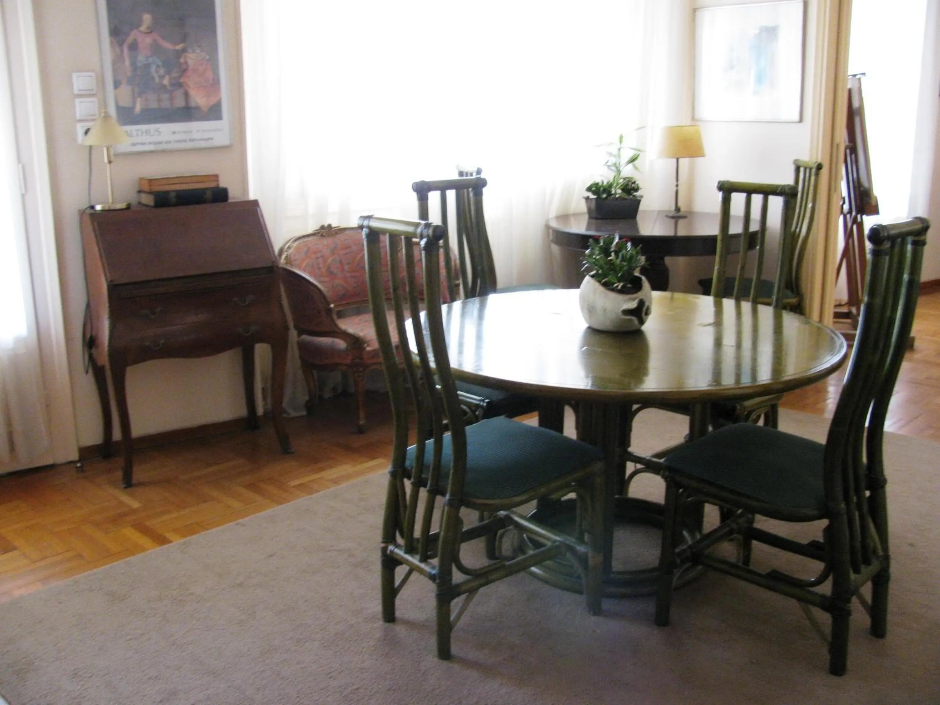 Seating area in Art Gallery Hotel
