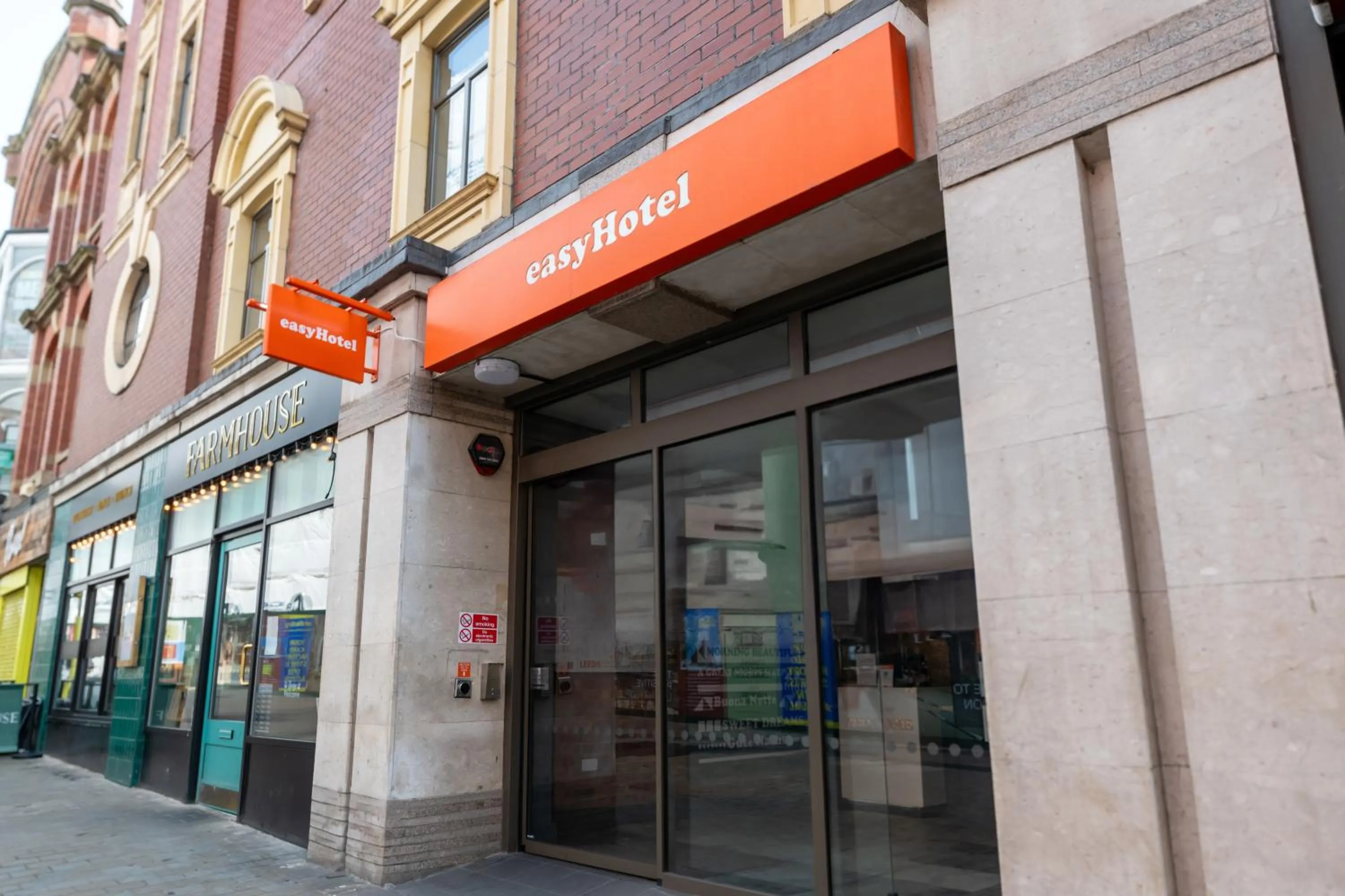 Property building in easyHotel Leeds