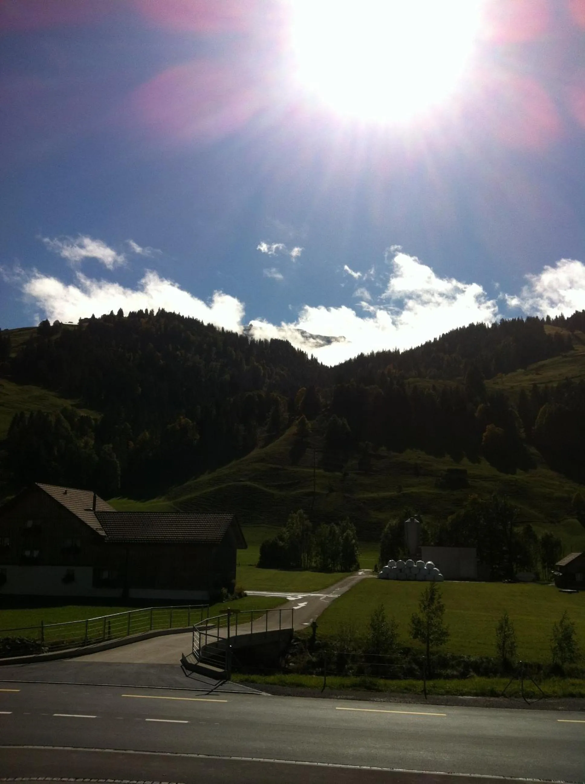 Natural landscape in Hotel Alpina