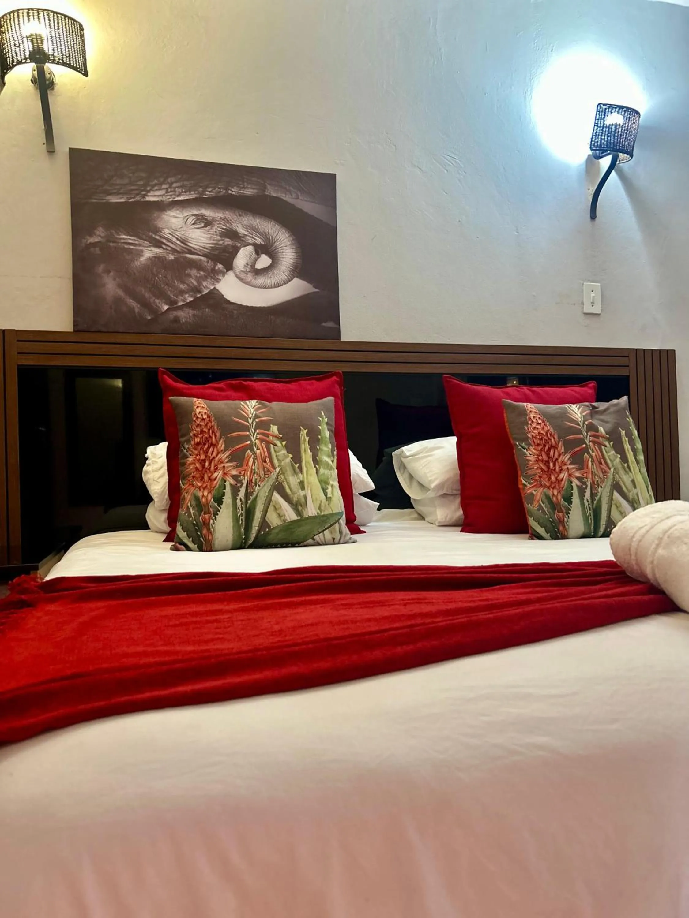 Bed in Bothabelo Lodge