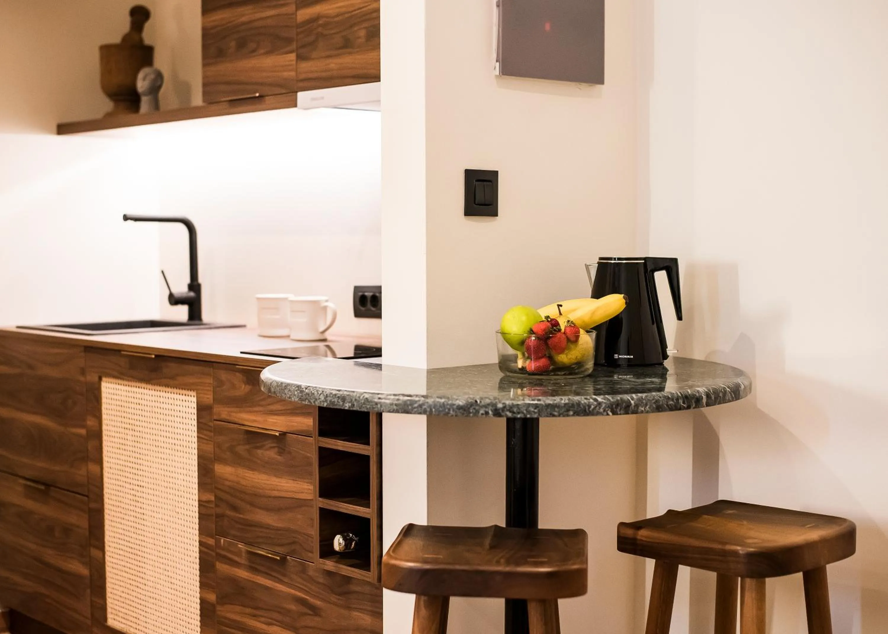 Kitchen or kitchenette in Gaia Athens