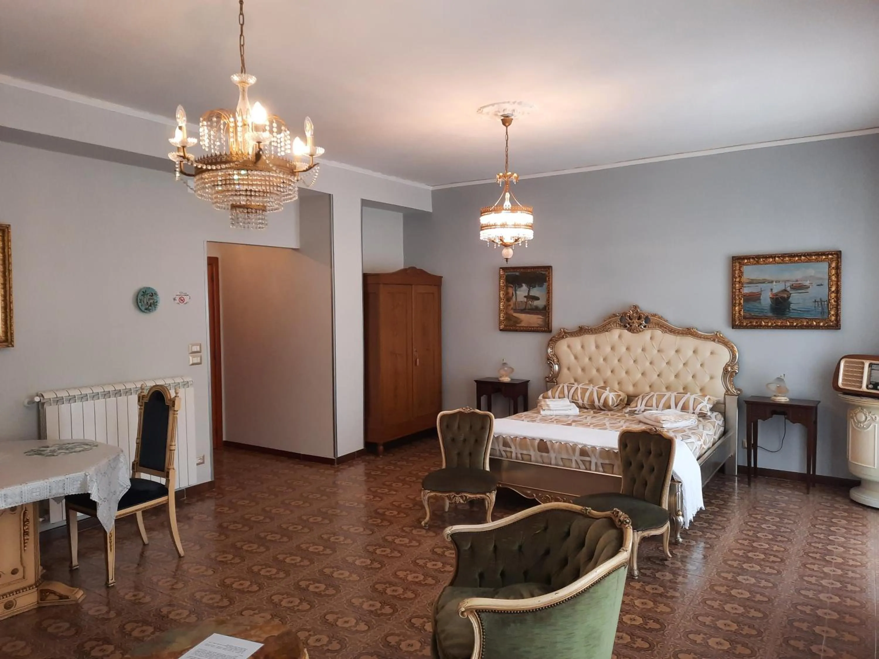 Bedroom in Villa Ada B&B