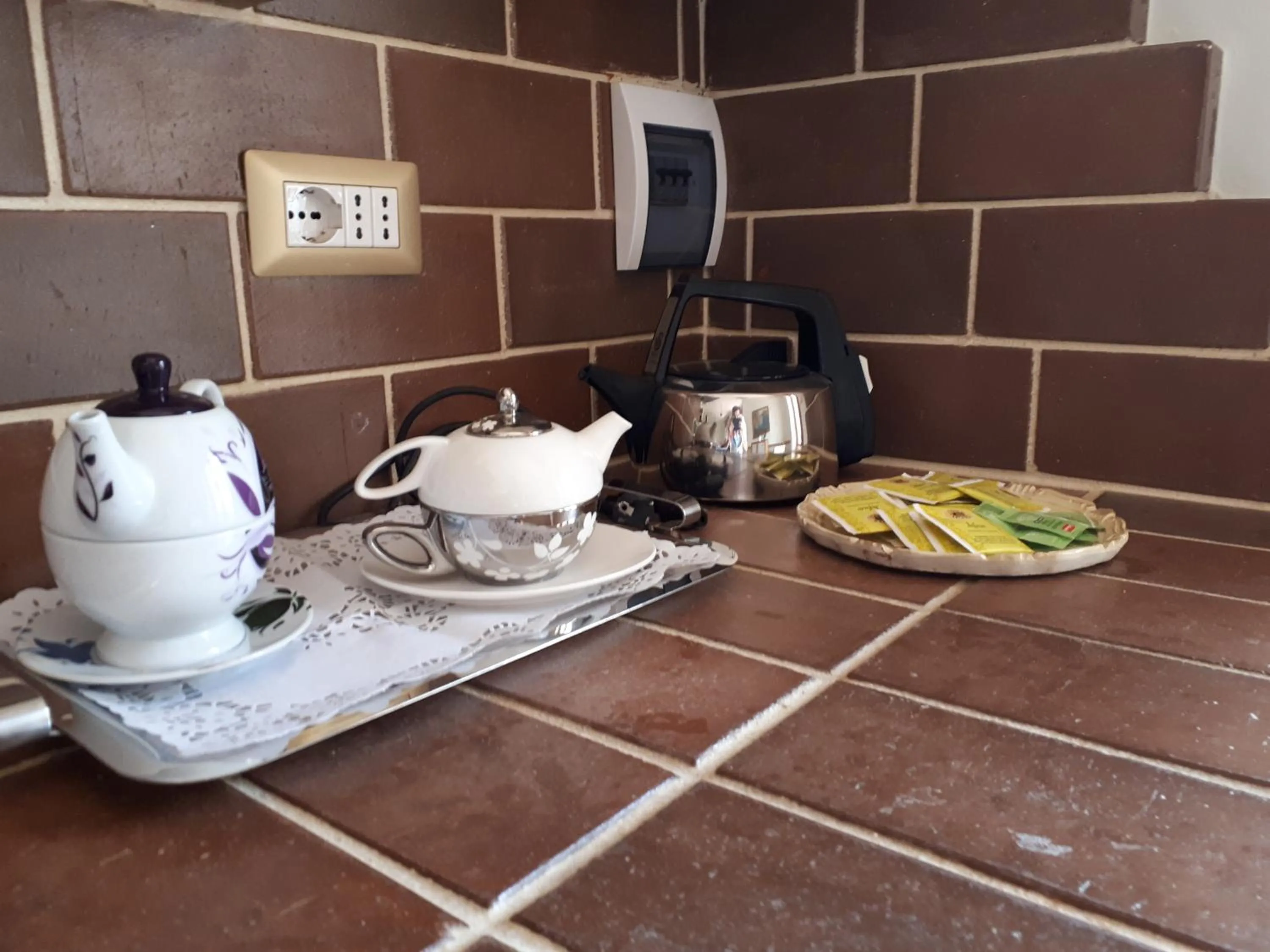 Coffee/tea facilities in Villa Ada B&B