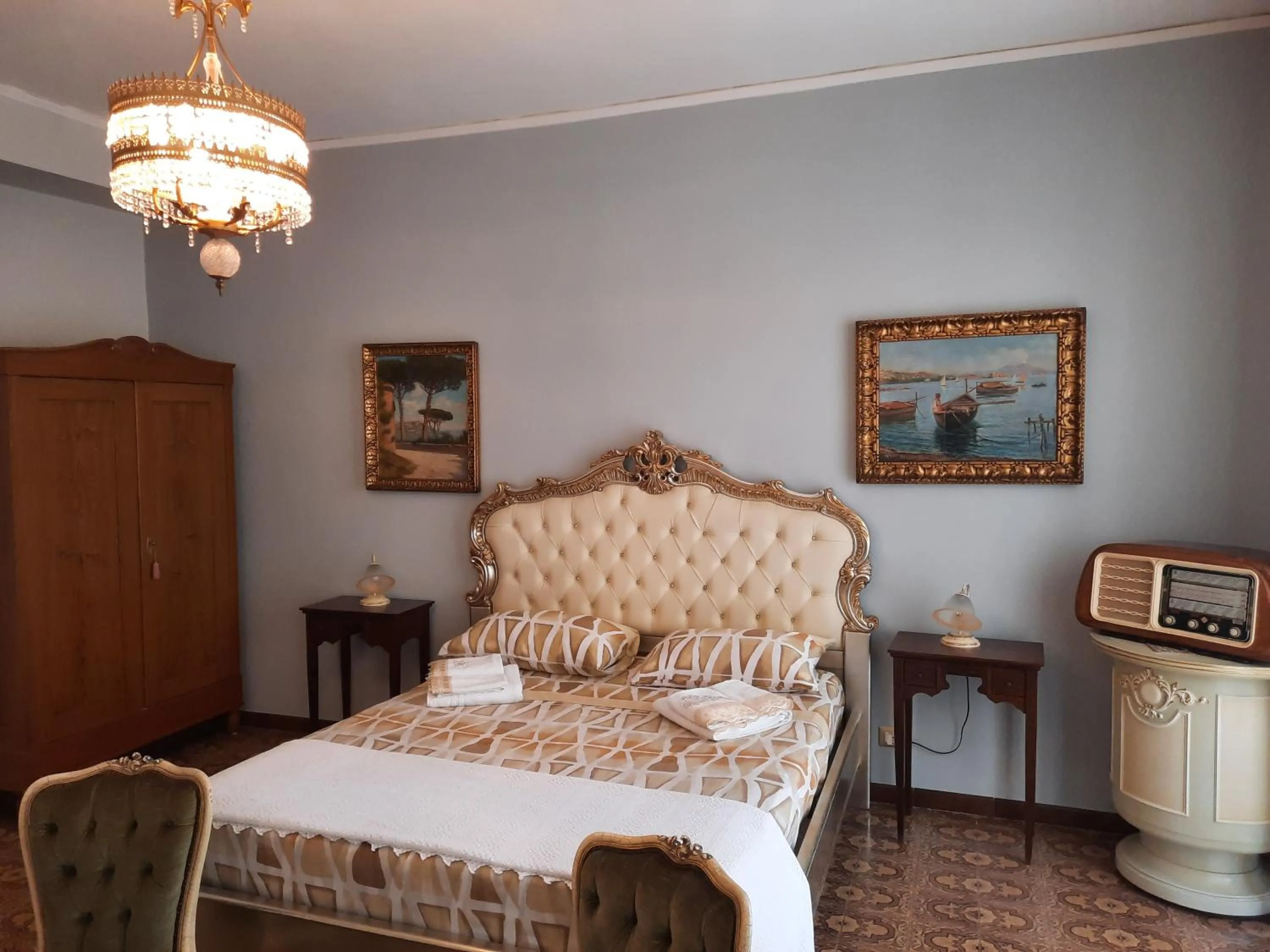 Bedroom, Bed in Villa Ada B&B