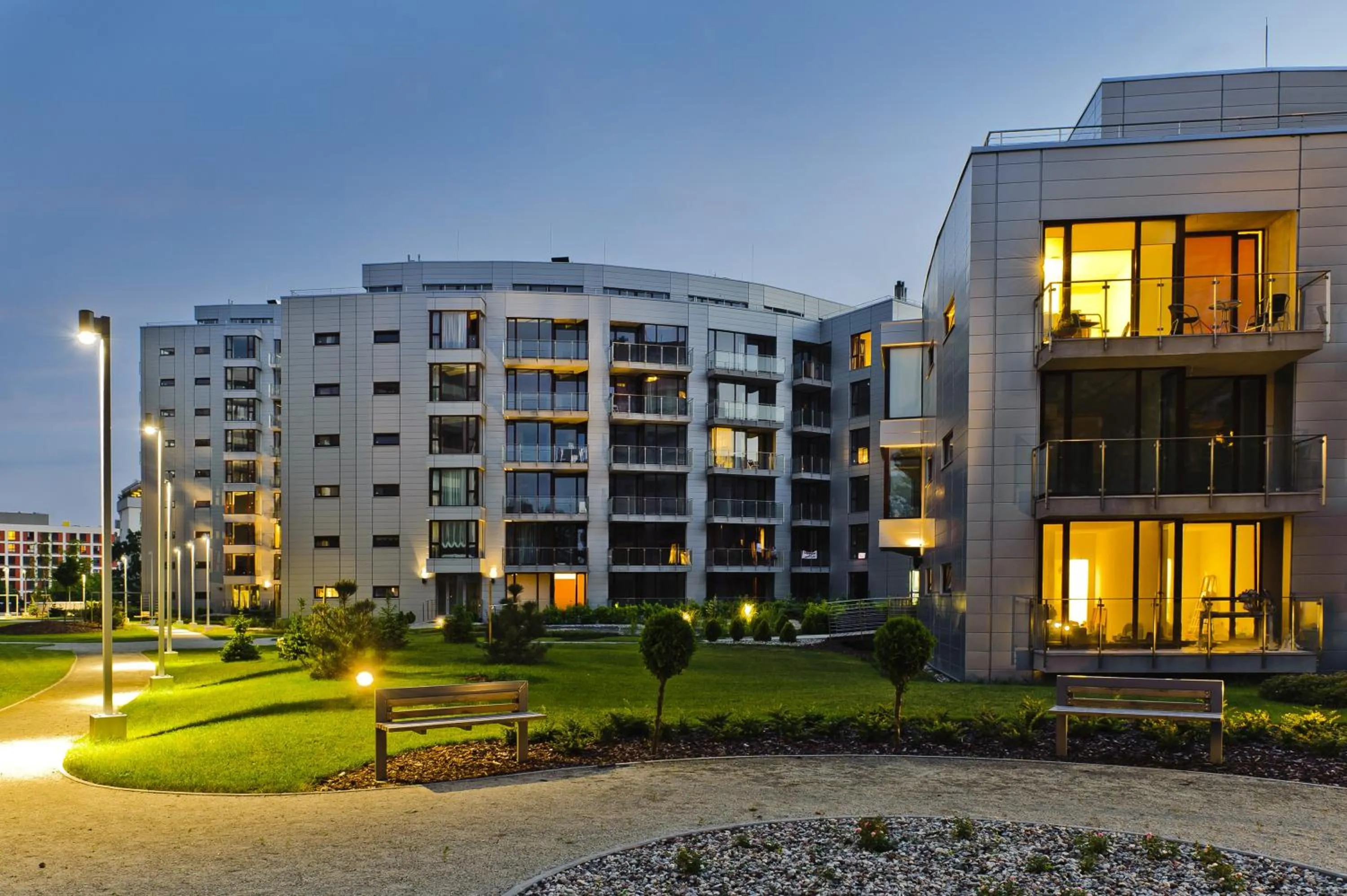 Garden in Triton Park Apartments