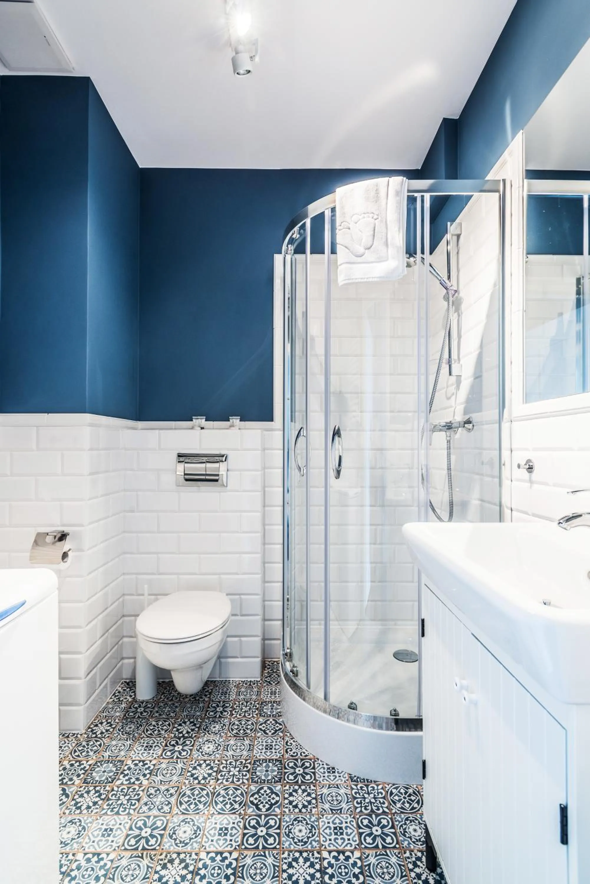 Shower in Triton Park Apartments