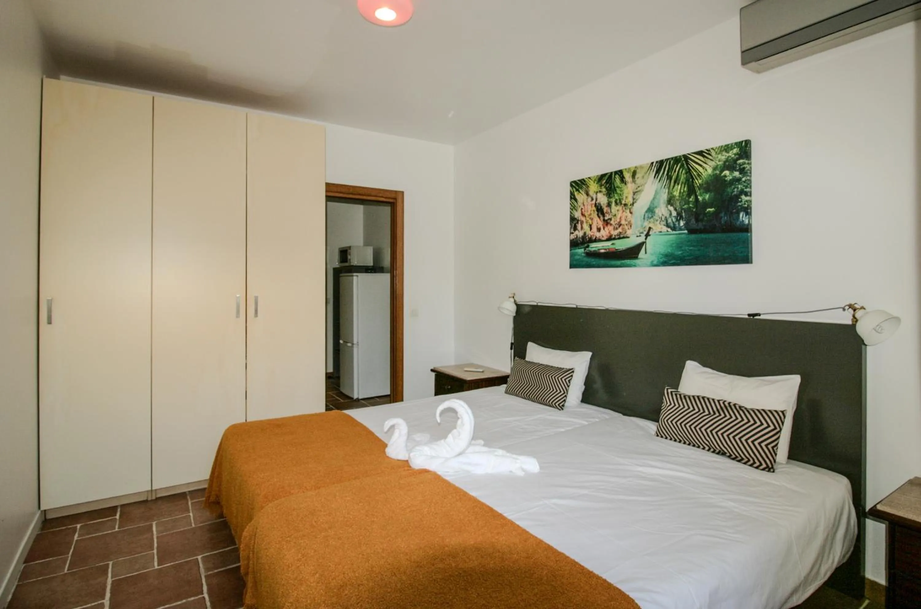 Bed in Pé na Areia - Guest House