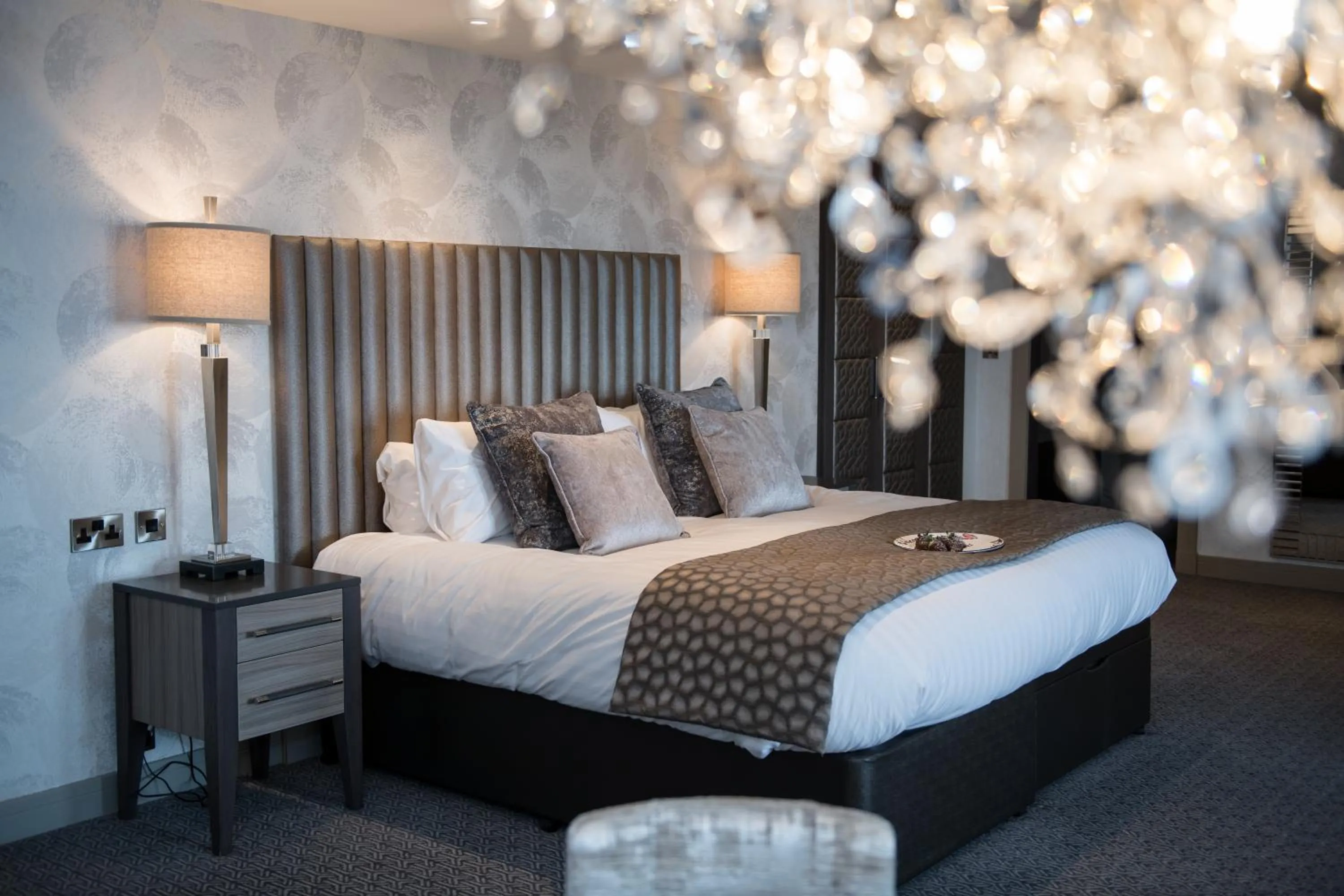 Bedroom, Bed in Hetland Hall Hotel