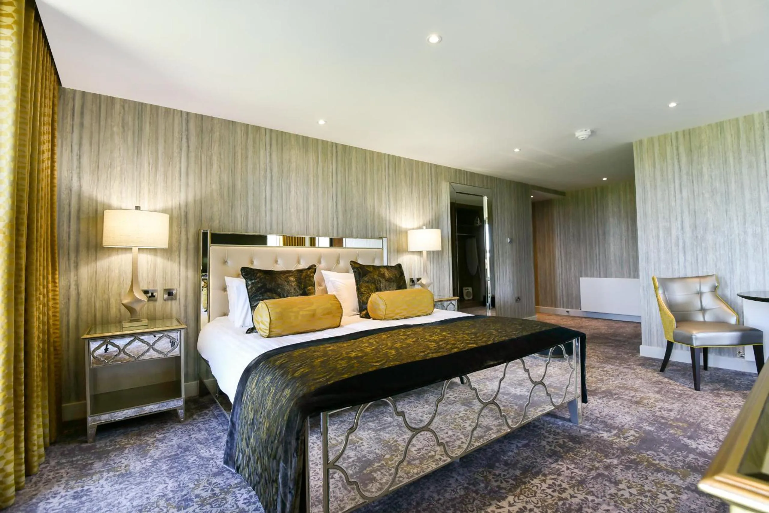 Bedroom, Bed in Hetland Hall Hotel