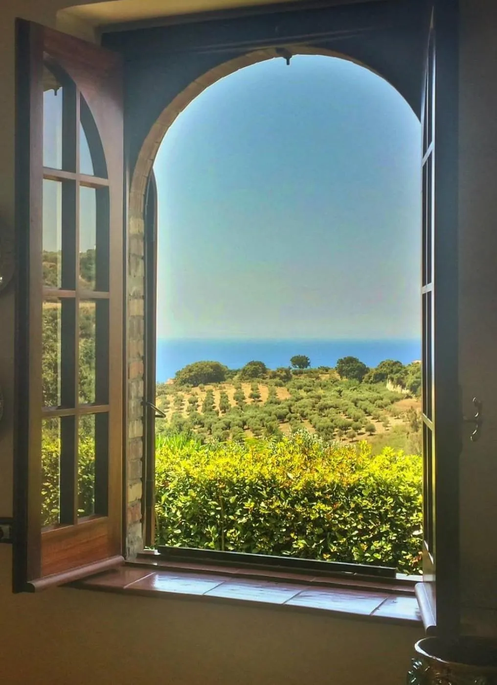 Mountain view in Villa Amalia Srls
