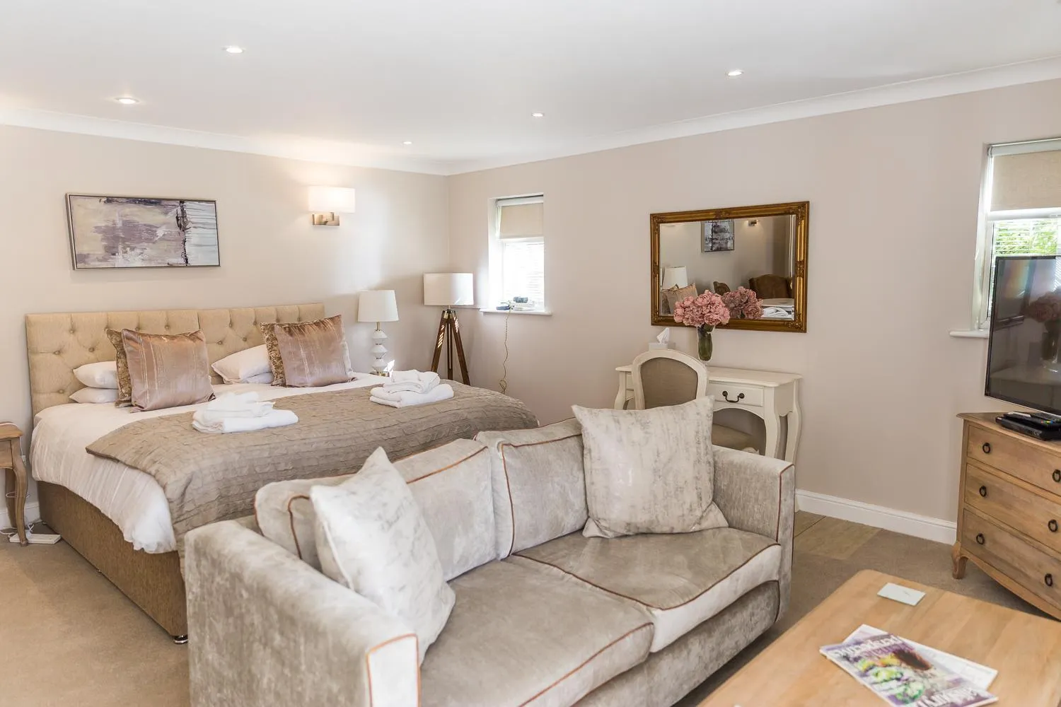 Bed in Cricket Field House