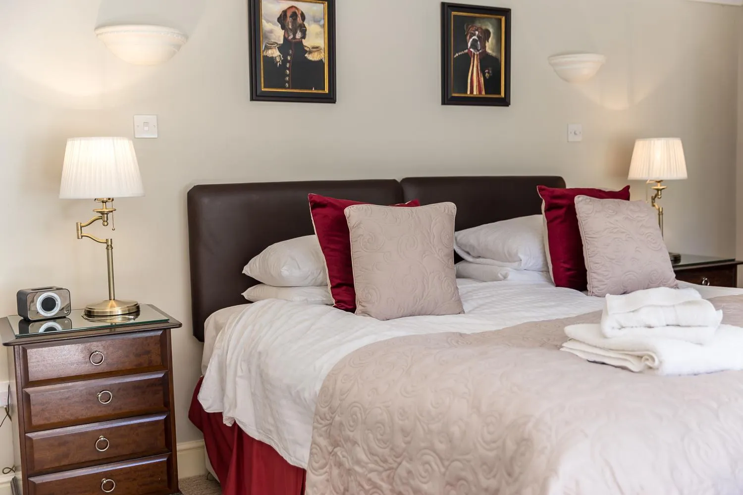 Bed in Cricket Field House